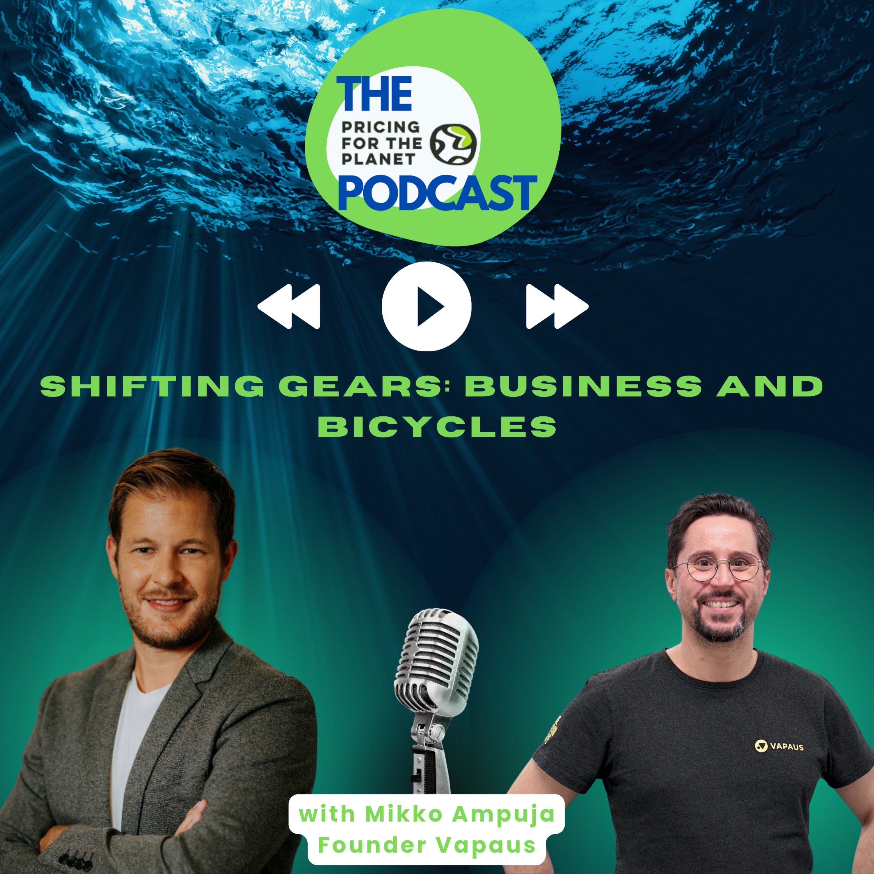 cover art for SHIFTING GEARS - Business and Bicycles: How Vapaus tackles the climate crisis one bicycle at a time