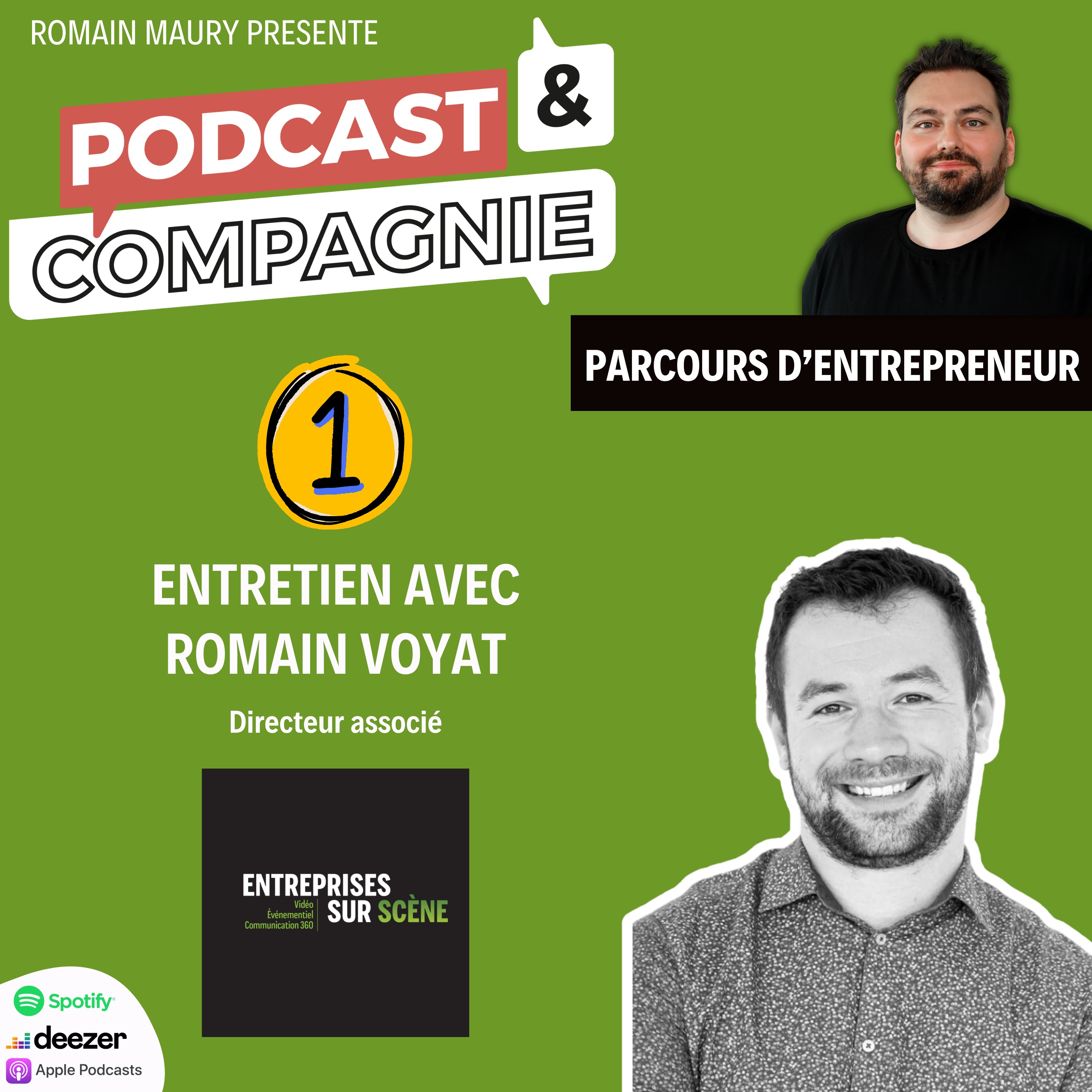 Podcast et Compagnie par Romain MAURY
