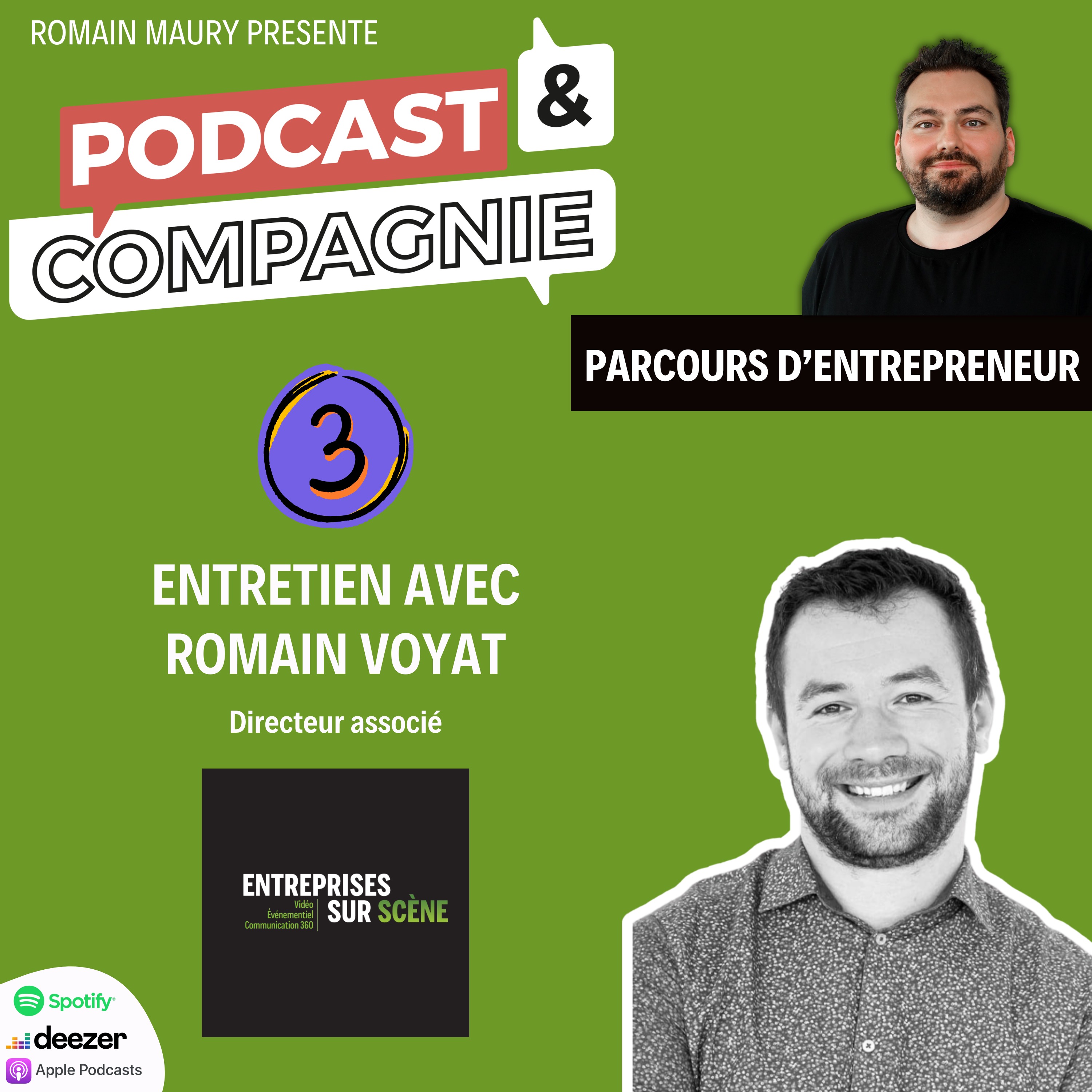 Podcast et Compagnie par Romain MAURY