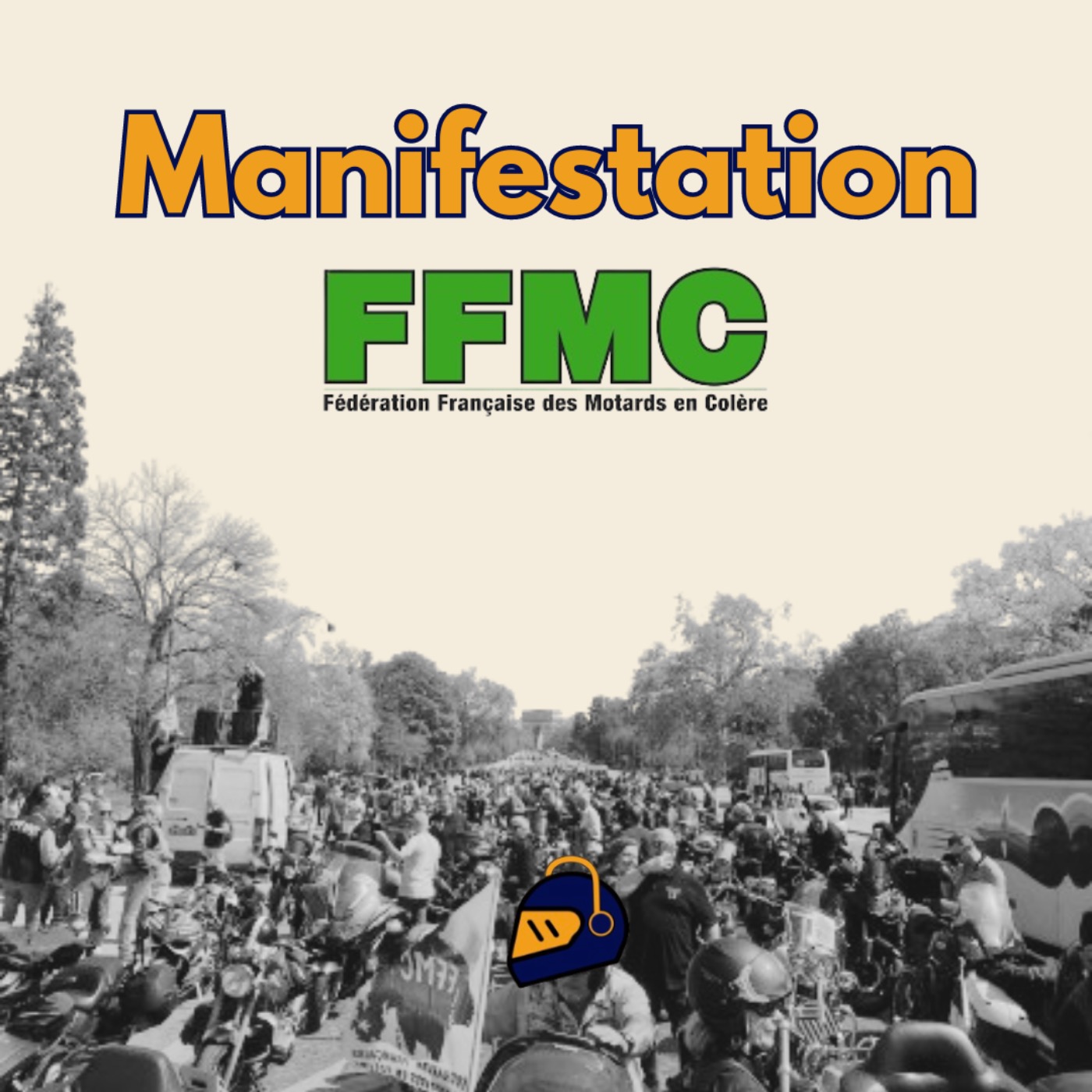 La Manifestation Contre le Contrôle Technique Moto