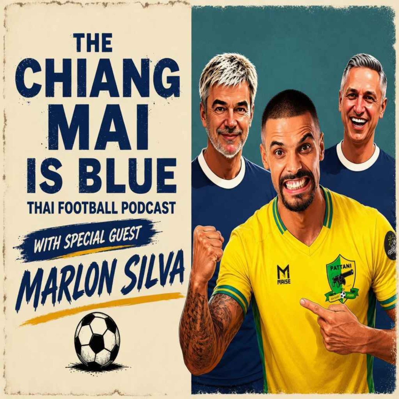 Pattani are promoted and we talk to captain fantastic - Marlon Silva episode artwork