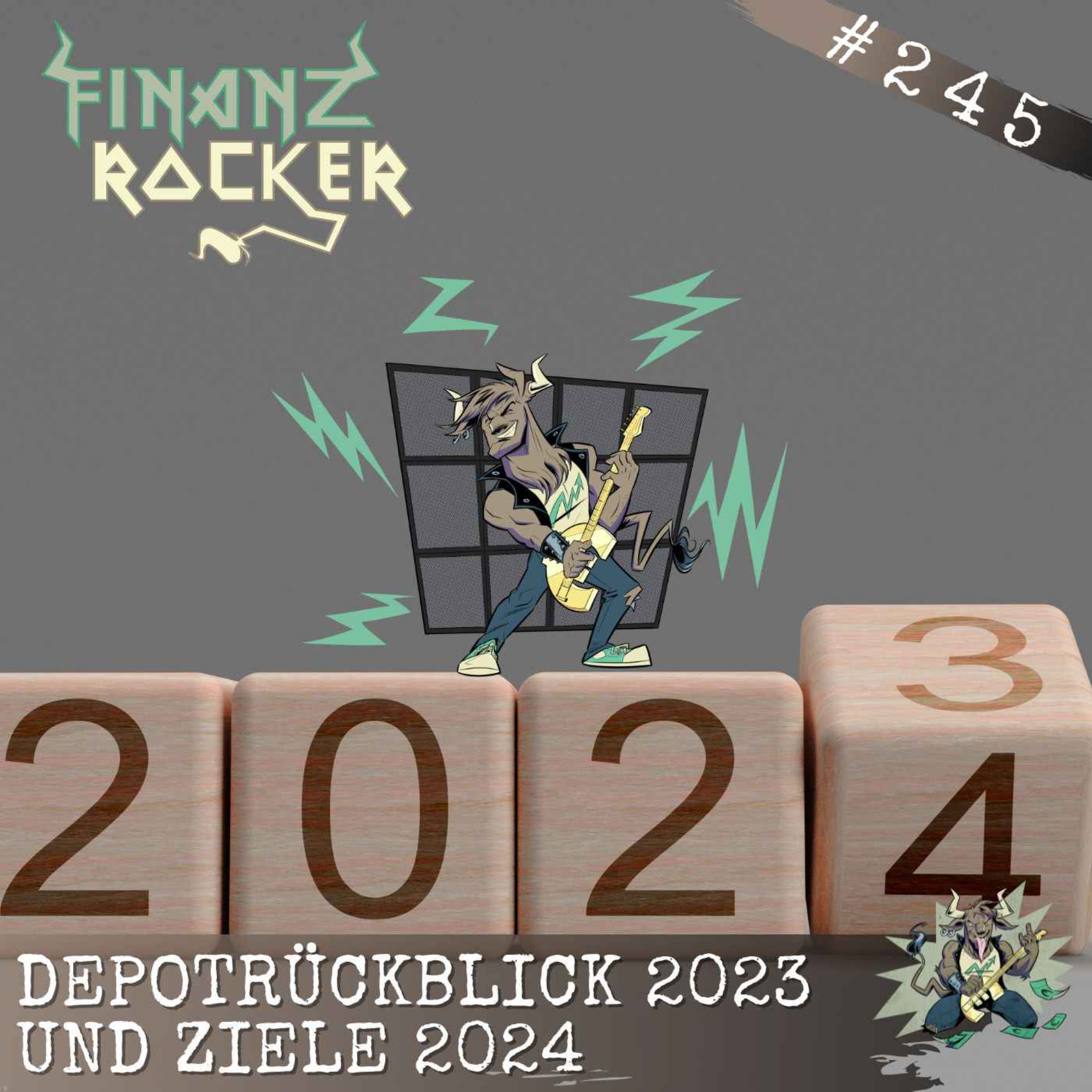 cover art for Folge 245: Depotrückblick 2023 und Ziele 2024