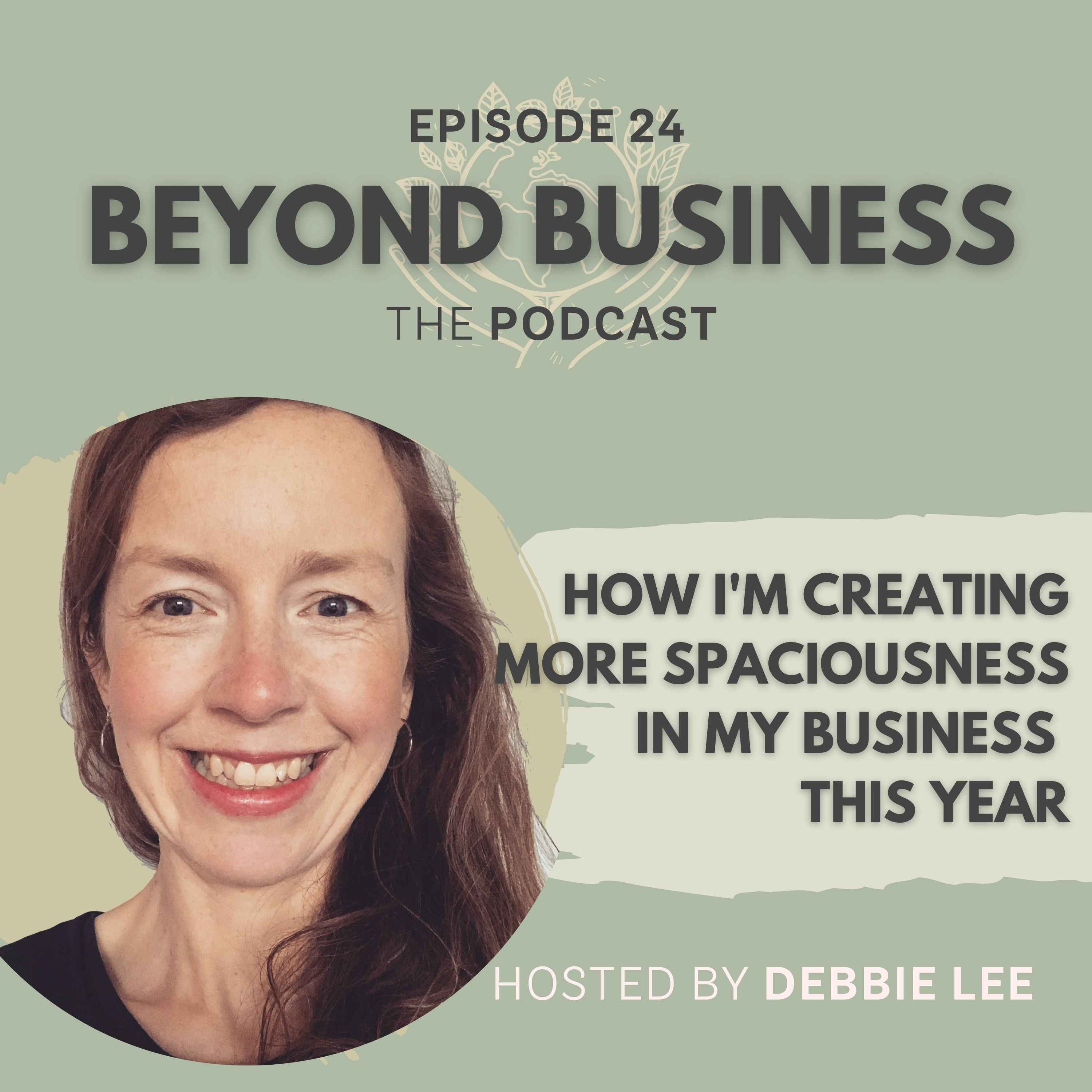 How I'm creating more spaciousness in my business this year