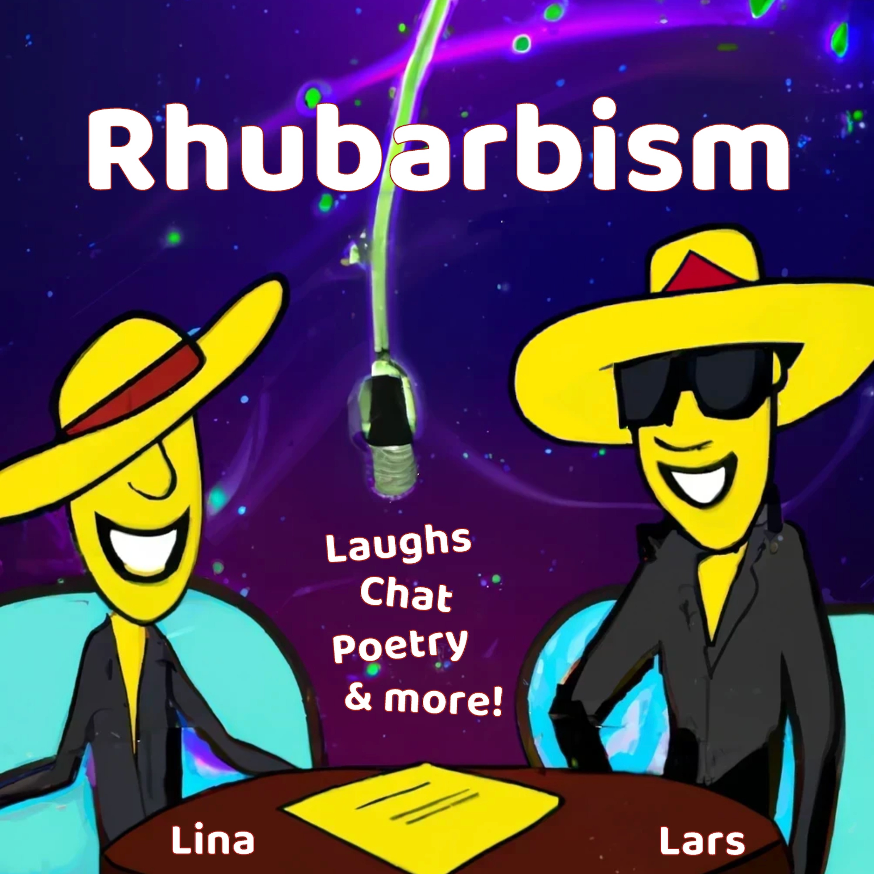 Rhubarbism podcast artwork