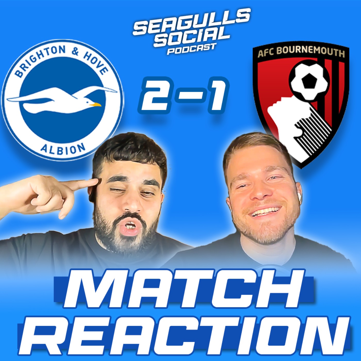 Super Sub Welbz Squashes Cherries’ European Hopes | Brighton 2-1 Bournemouth | MATCH REACTION