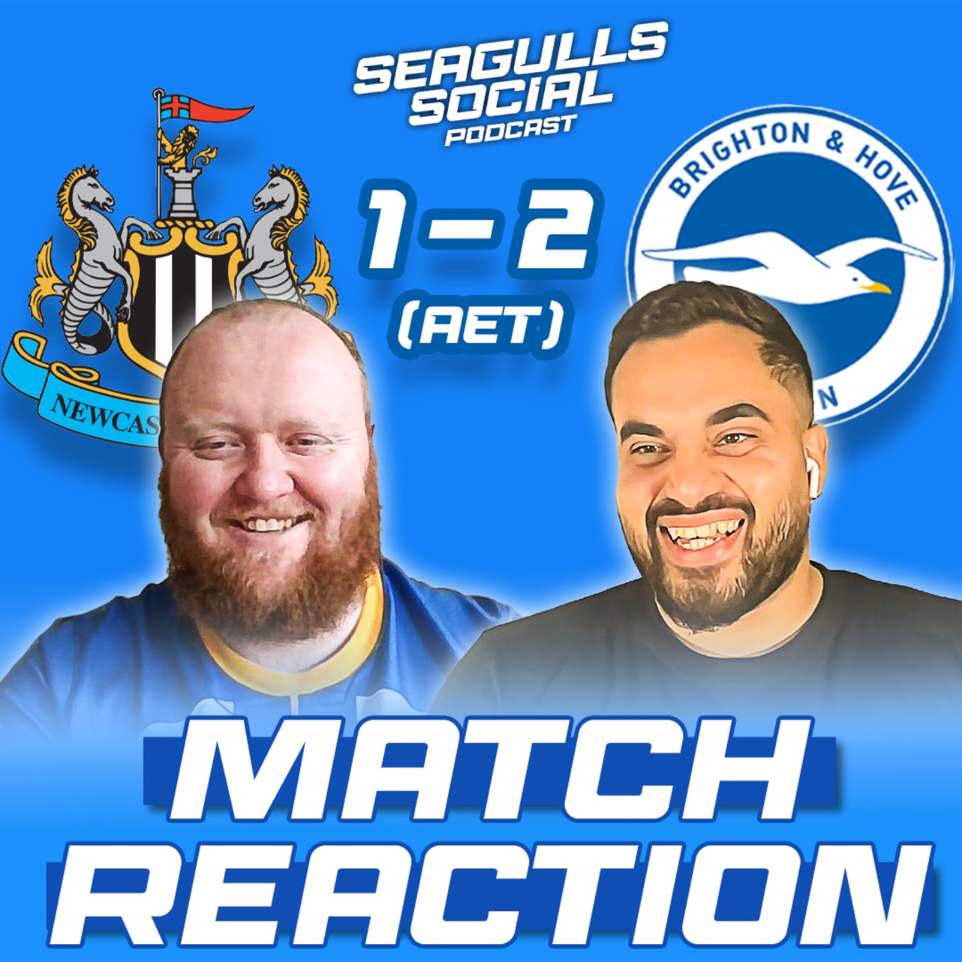 Welbeck Winner As Brighton Battle Through In The FA Cup | Newcastle 1-2 Brighton | MATCH REACTION