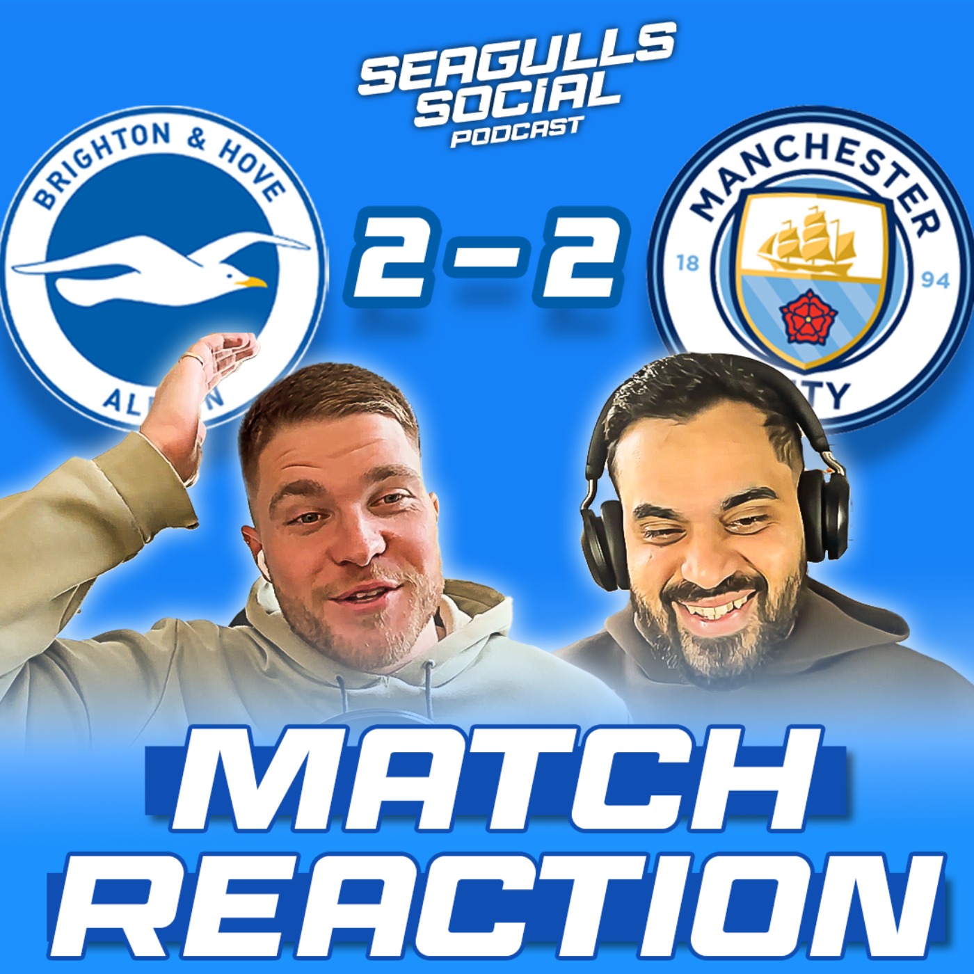We Balebed In A Win But Brighton Take A Point At City | Man City 2-2 Brighton | MATCH REACTION