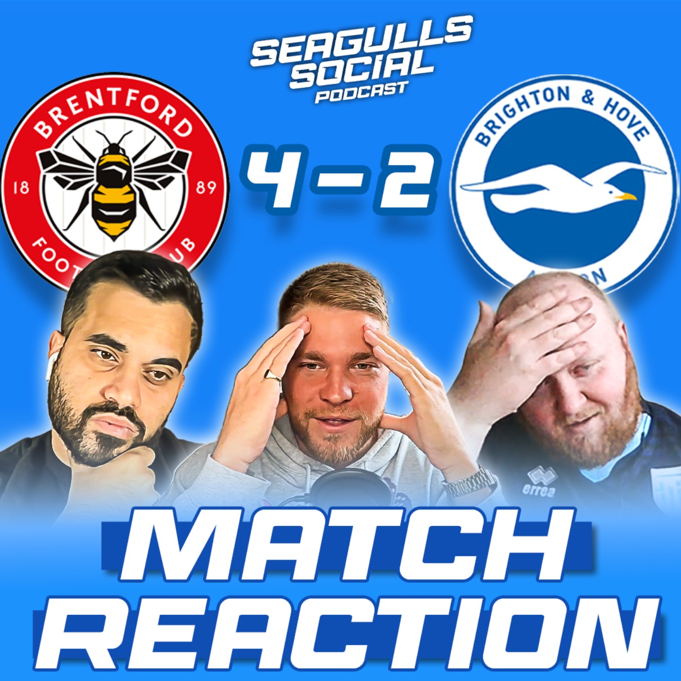 Bryan's Bees Swarm Brighton At Gtech | Brentford 4-2 Brighton | MATCH REACTION