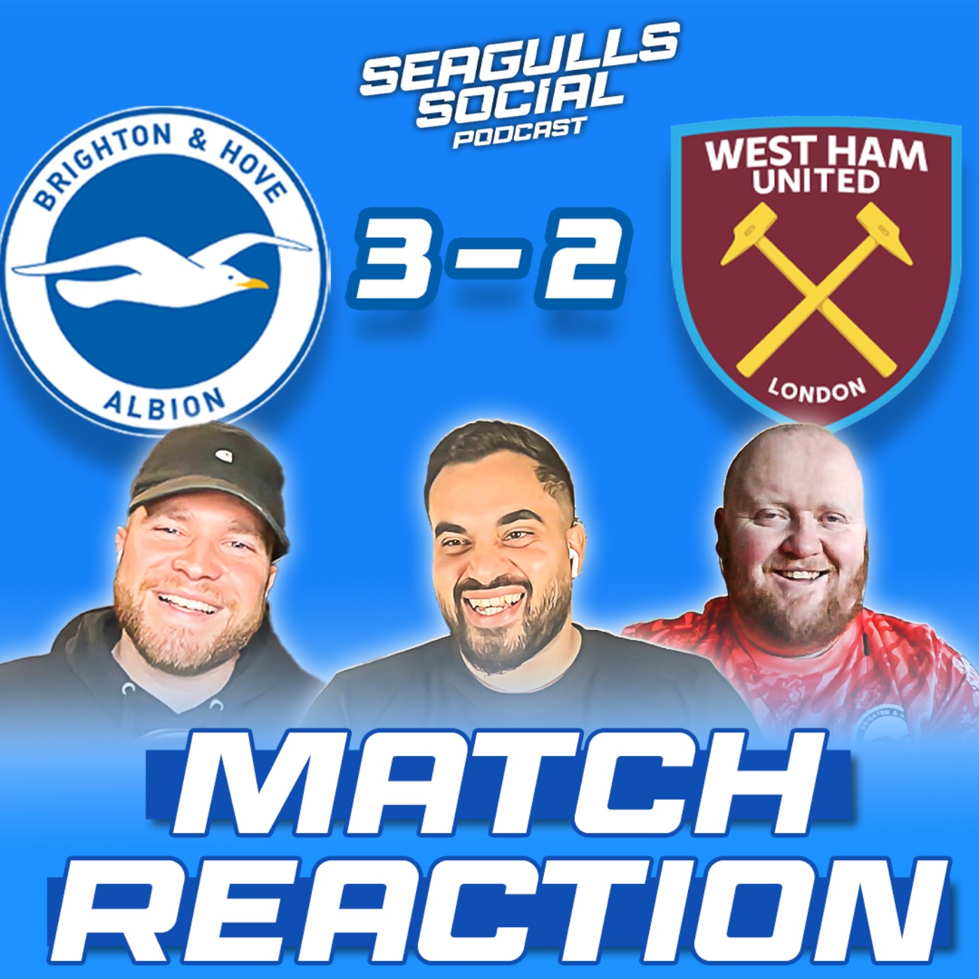Baleba Beauty As Potter Pity Party Continues | Brighton 3-2 West Ham | MATCH REACTION