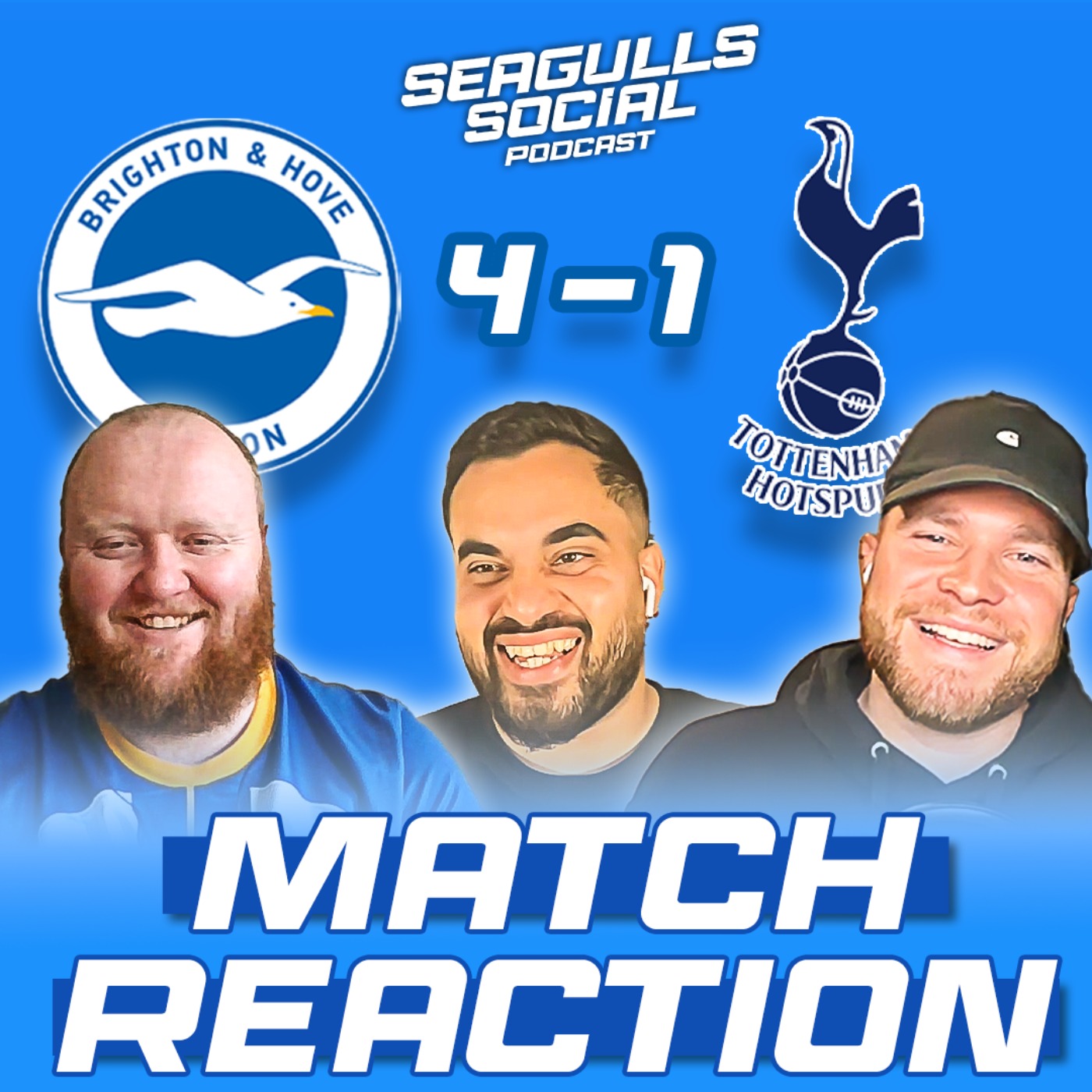 I 4-1 Didn't Want Europe Anyway 🤥 | Tottenham 1-4 Brighton | MATCH REACTION