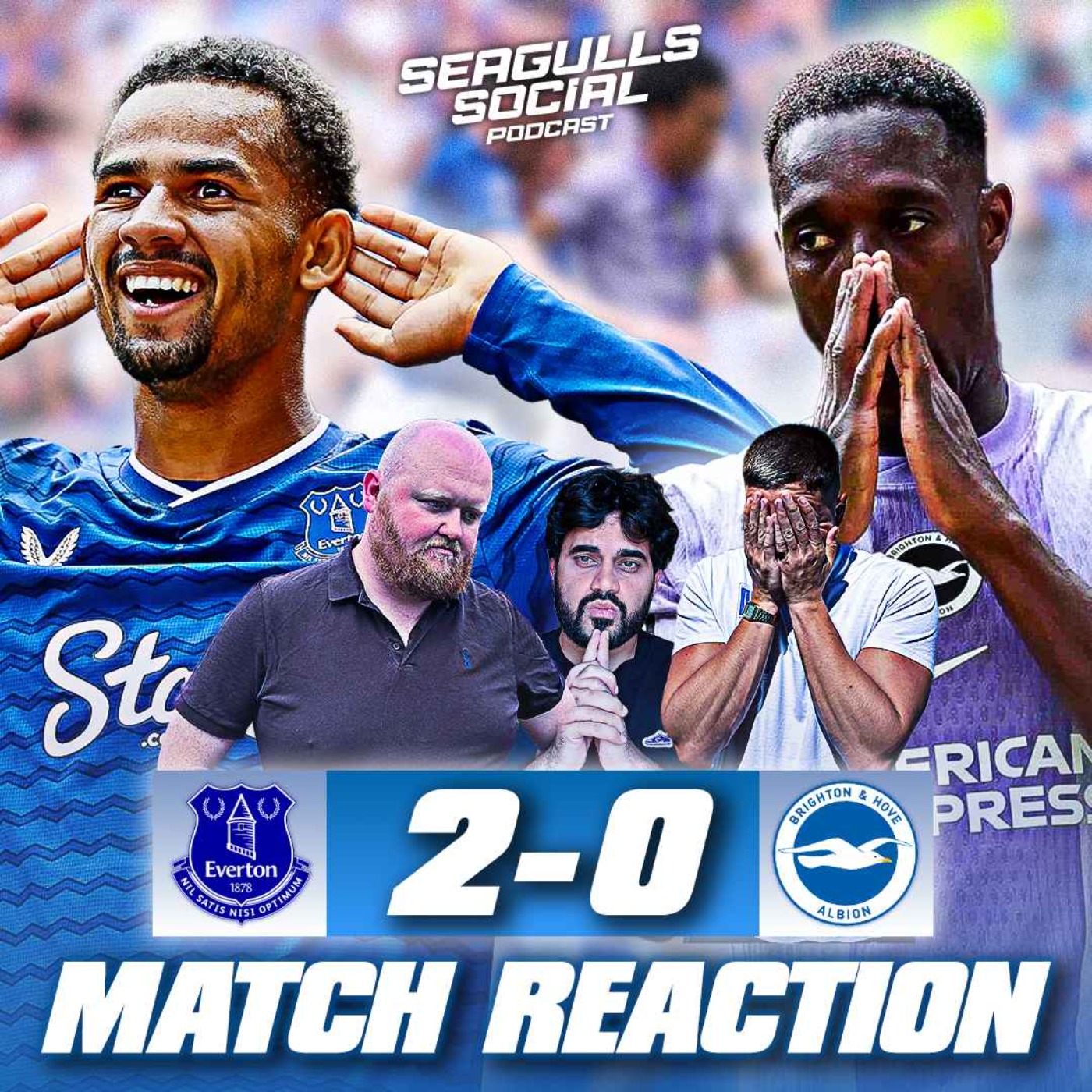 Dream Start at Hill Dickinson As Ndiaye Sinks Bleak Brighton | Everton 2-0 Brighton | MATCH REACTION