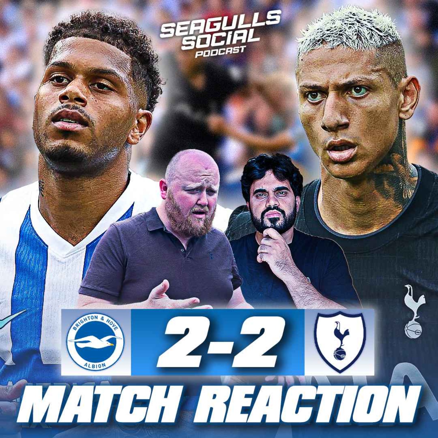 Brighton Bottled It?! Spurs Stun Seagulls in 2-2 Thriller | Brighton 2-2 Tottenham | MATCH REACTION