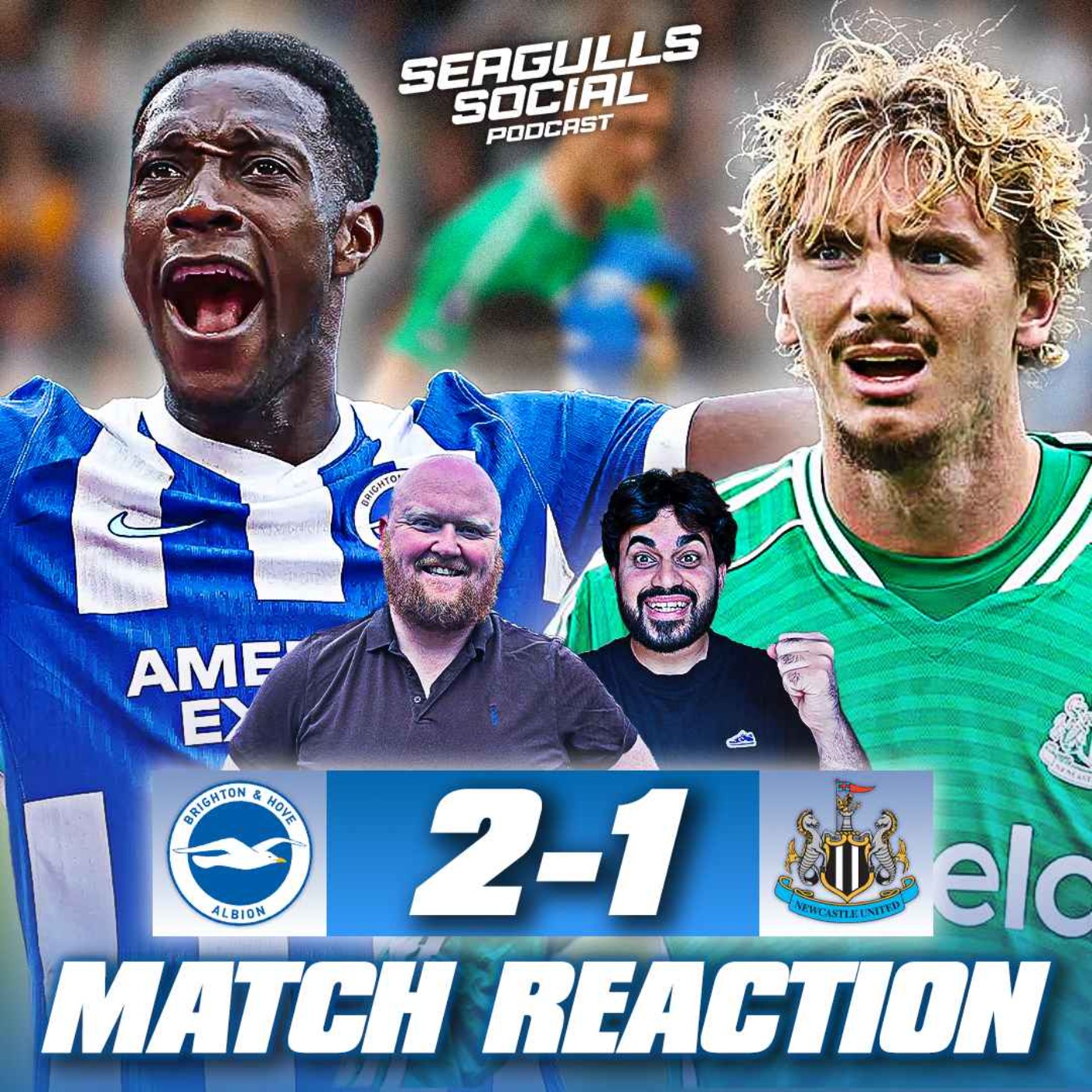 Wonderful Welbeck Shuts Down Malfunctioning Magpies | Brighton 2-1 Newcastle | MATCH REACTION