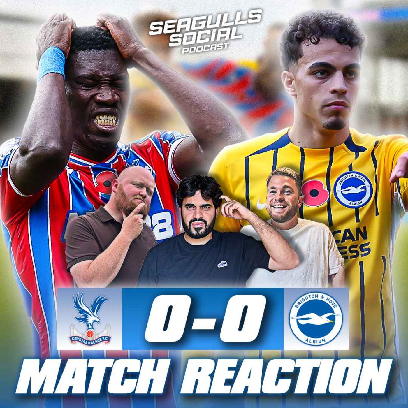 El Gatwicko Sees Another Clean Sheet But No 3 Points! | Crystal Palace 0-0 Brighton | MATCH REACTION