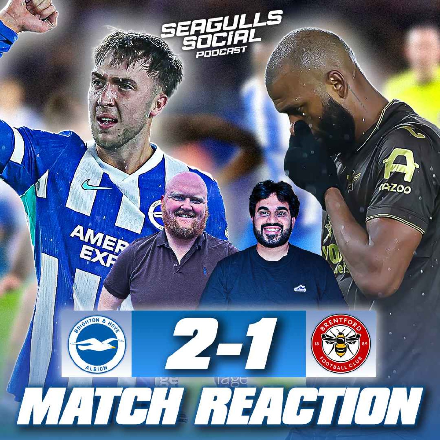 Happy Returns For Hinshelwood As He Stings The Bees | Brighton 2-1 Brentford | MATCH REACTION