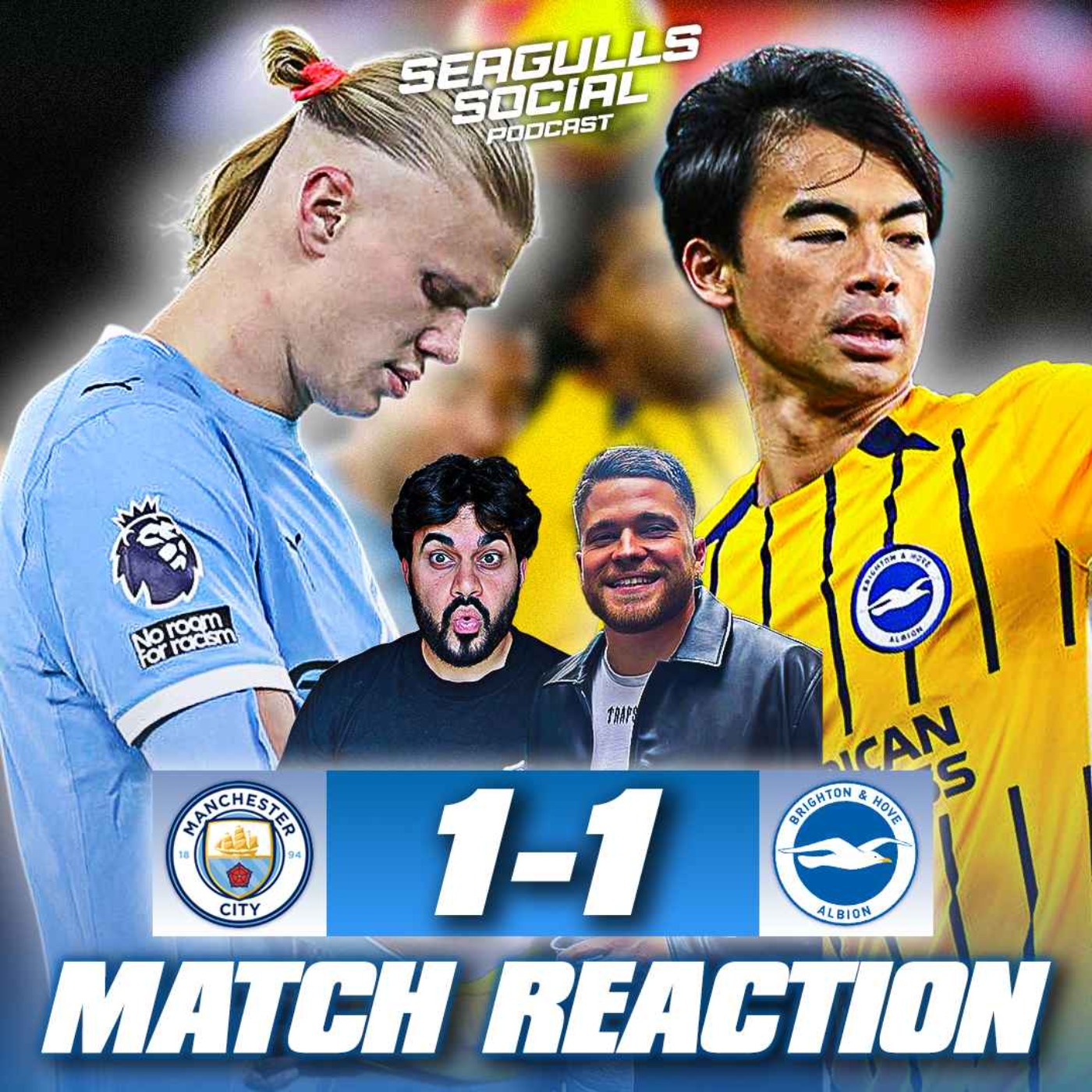 Magnificent Mitoma Crashes City's Title Hopes At The Etihad | Man City 1-1 Brighton | MATCH REACTION