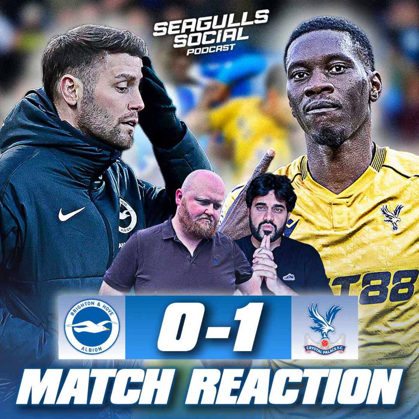 Writing Is On The Wall For Hurzeler As Boos Ring Around Amex | Brighton 0-1 Palace | MATCH REACTION