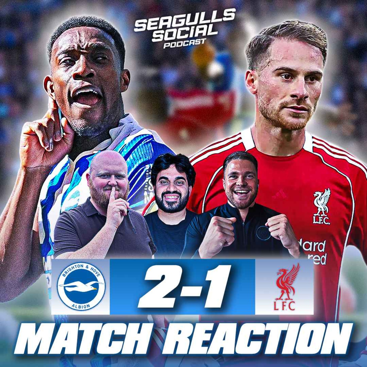 Danny Welbeck For England! | Brighton 2-1 Liverpool | MATCH REACTION