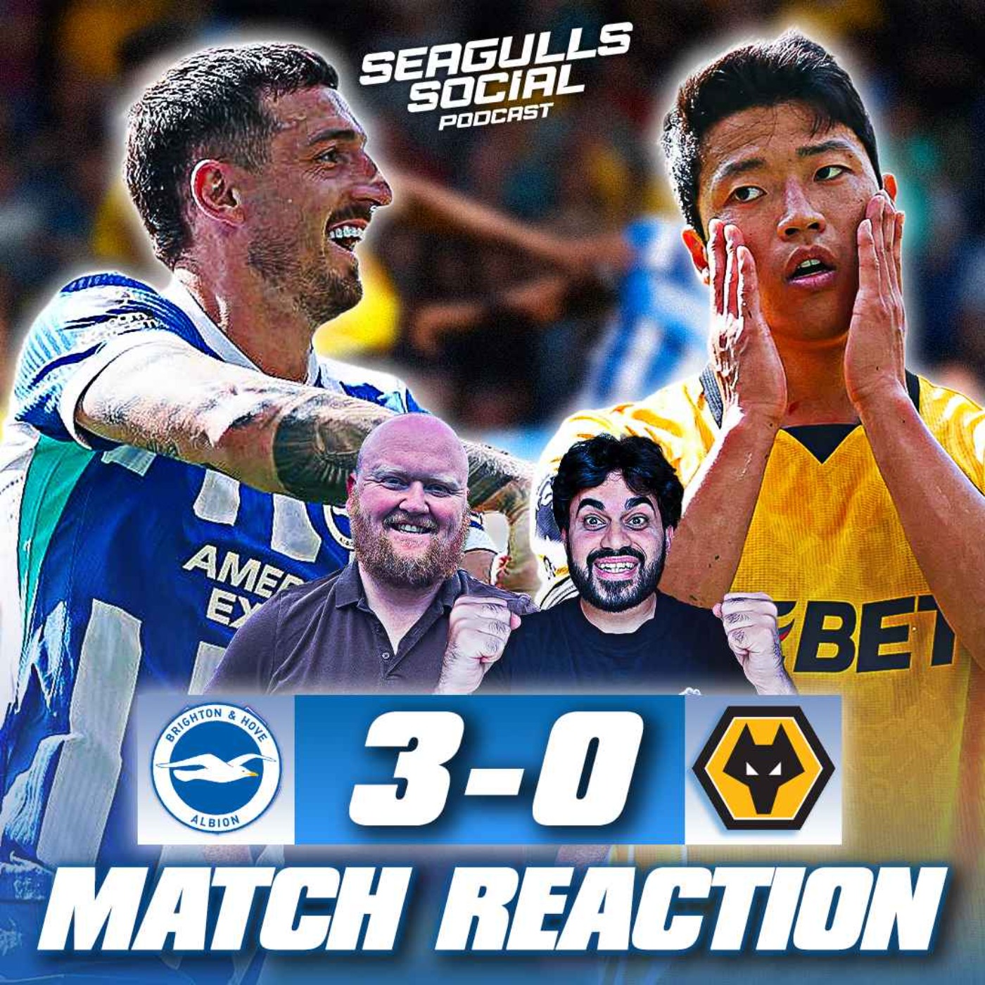 Pedestrian But Professional Seagulls Dispatch Wolves | Brighton 3-0 Wolves | MATCH REACTION