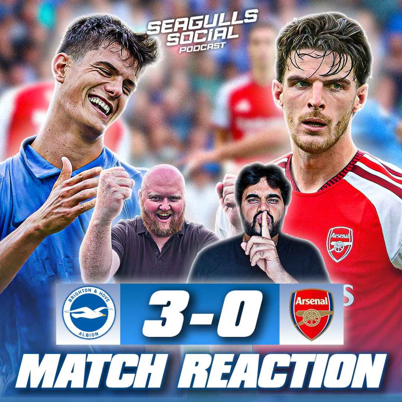 "ARE YOU TOTTENHAM IN DISGUISE?!" | Brighton 3-0 Arsenal | MATCH REACTION