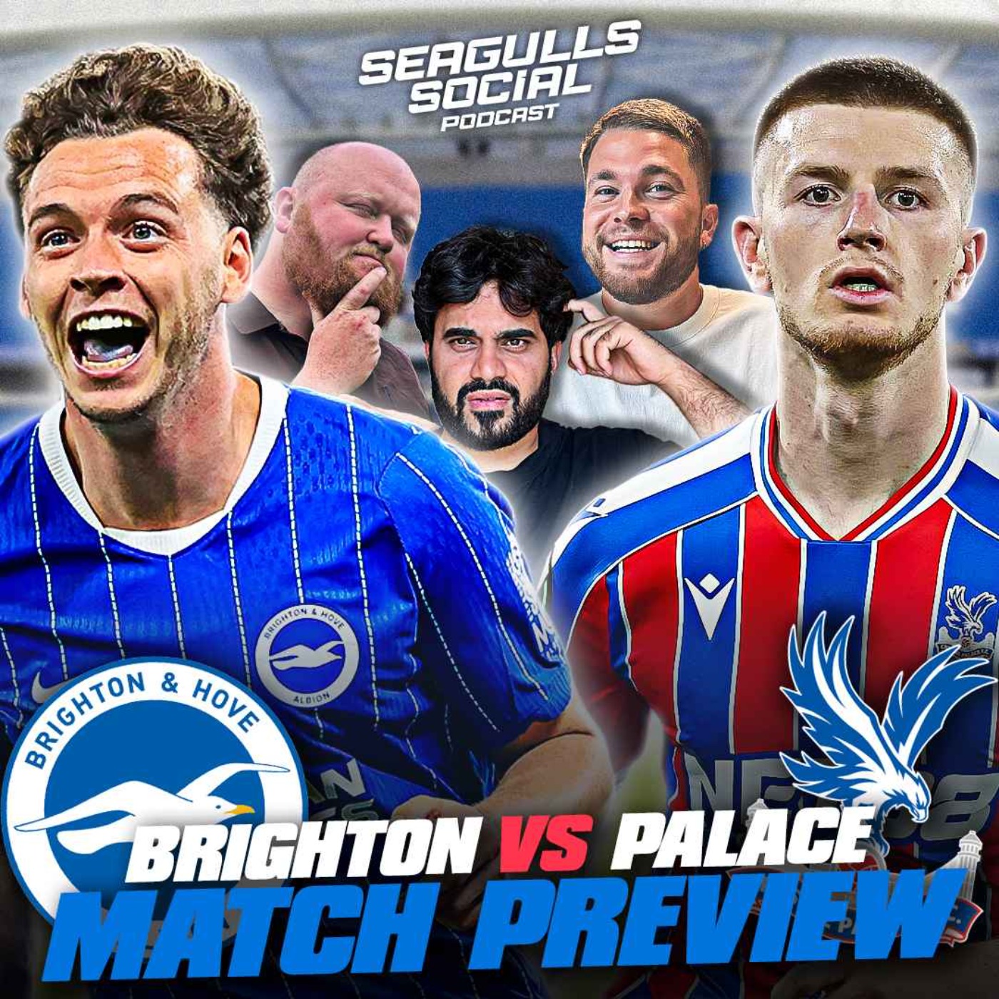 Will It Be The Seagulls Or Eagles Doing The Pecking? | Brighton vs Crystal Palace | MATCH PREVIEW