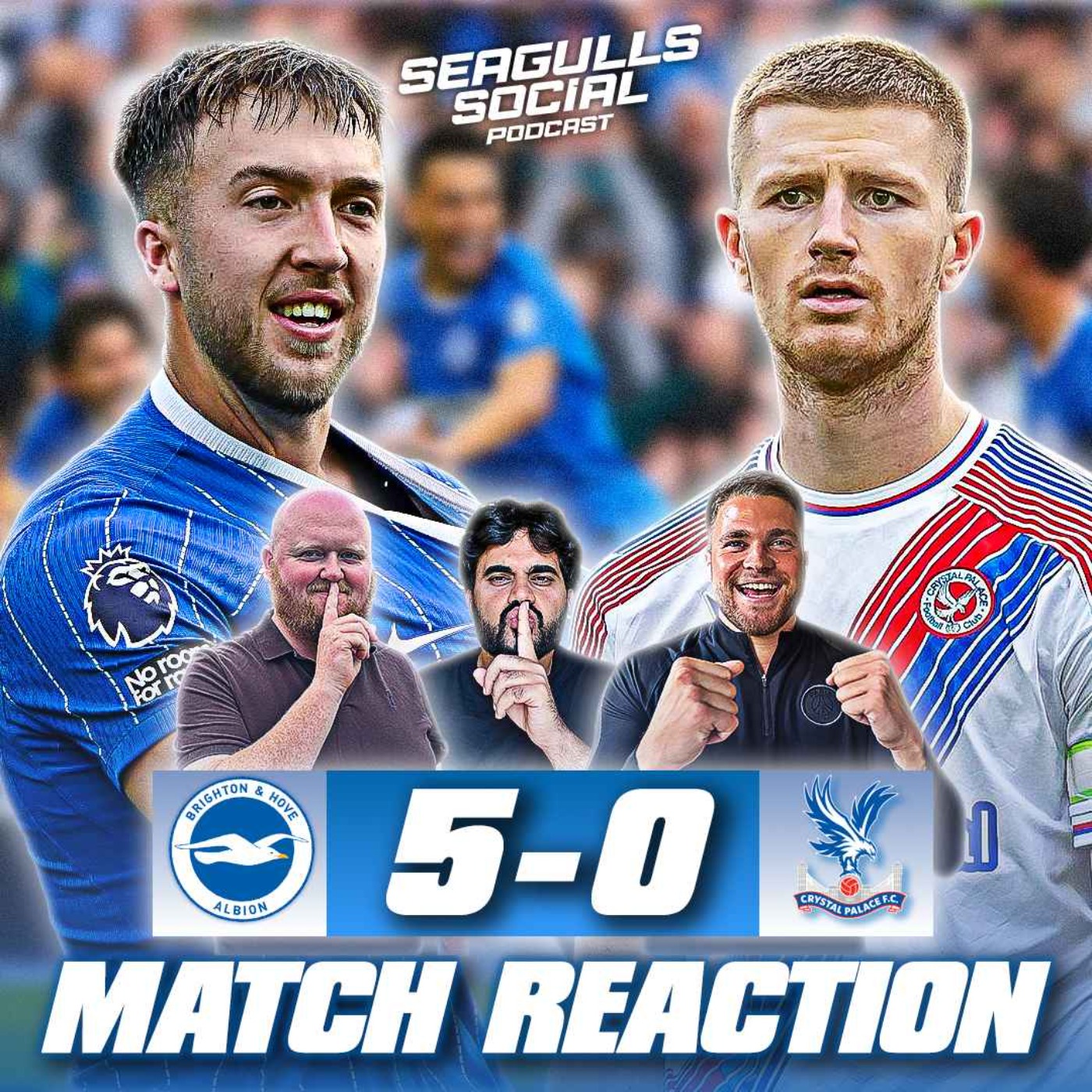 Pitiful Palace Get Pecked By The Seagulls | Brighton 5-0 Palace | MATCH REACTION