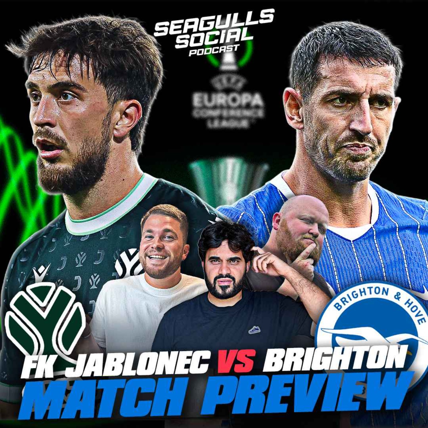 Europe Away Ole Ole!! | Jablonec vs Brighton | MATCH PREVIEW