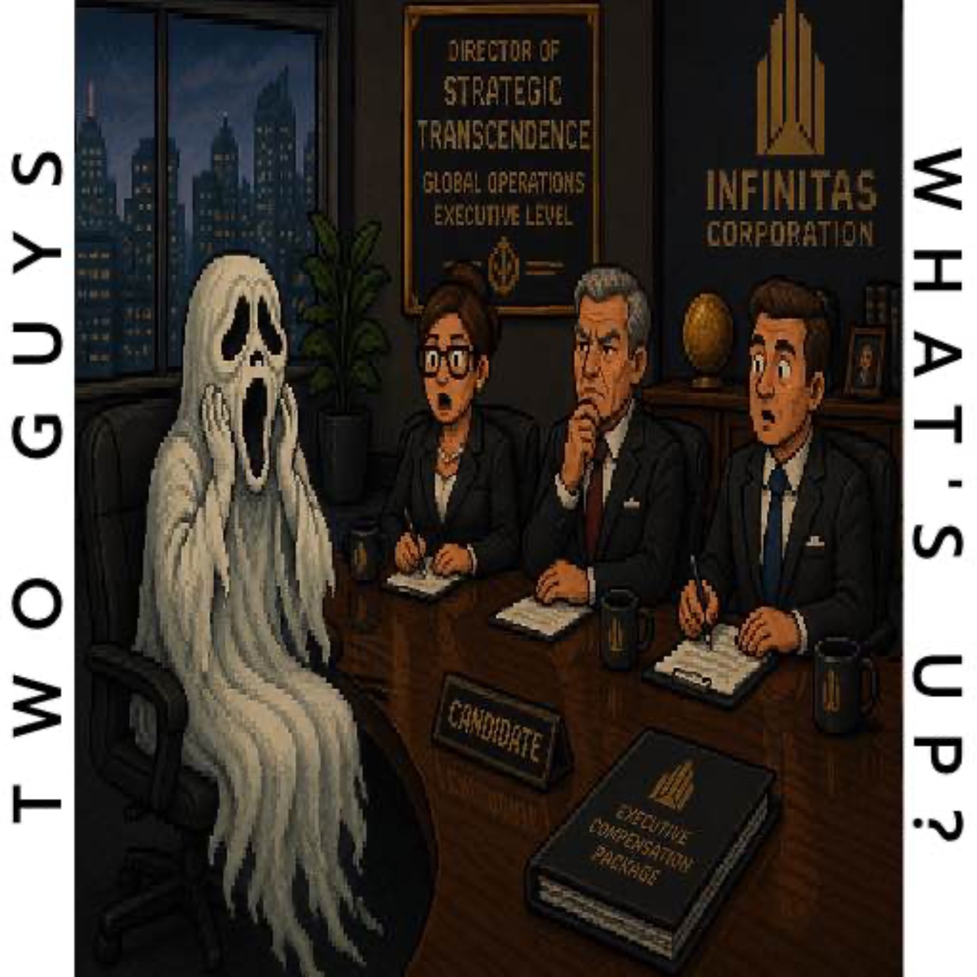 #185 – Haunted Houses & THE INTERVIEW episode artwork