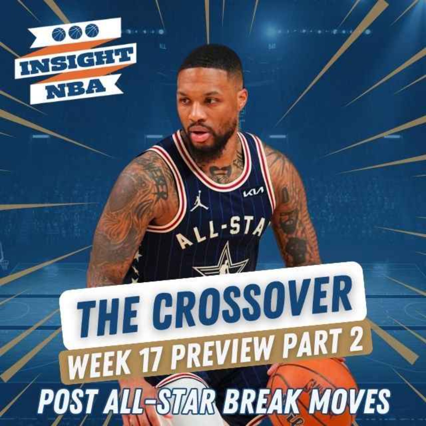 NBA Fantasy Basketball | Week 17 Preview Part 2 | The Crossover | Schedule Analysis, and more episode artwork