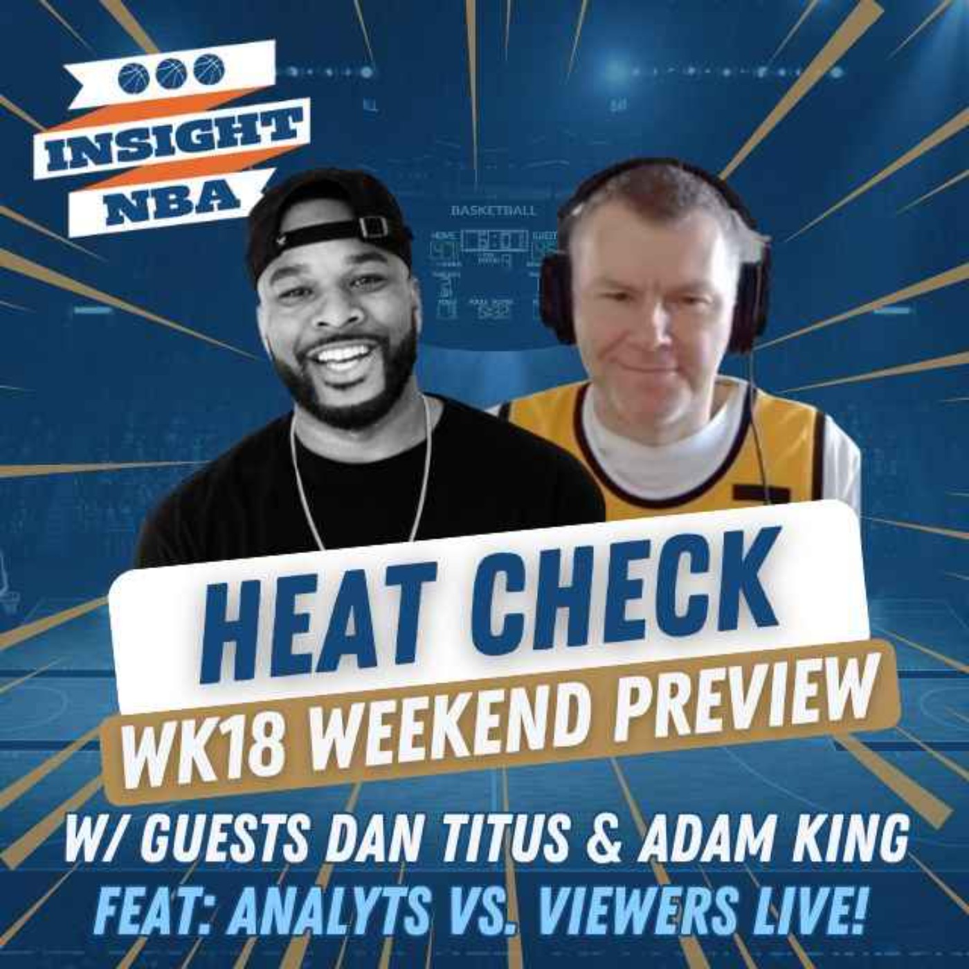 NBA Fantasy Basketball | Heat Check Week 18 | Weekend Preview & Analysts vs. Viewers Game Show episode artwork