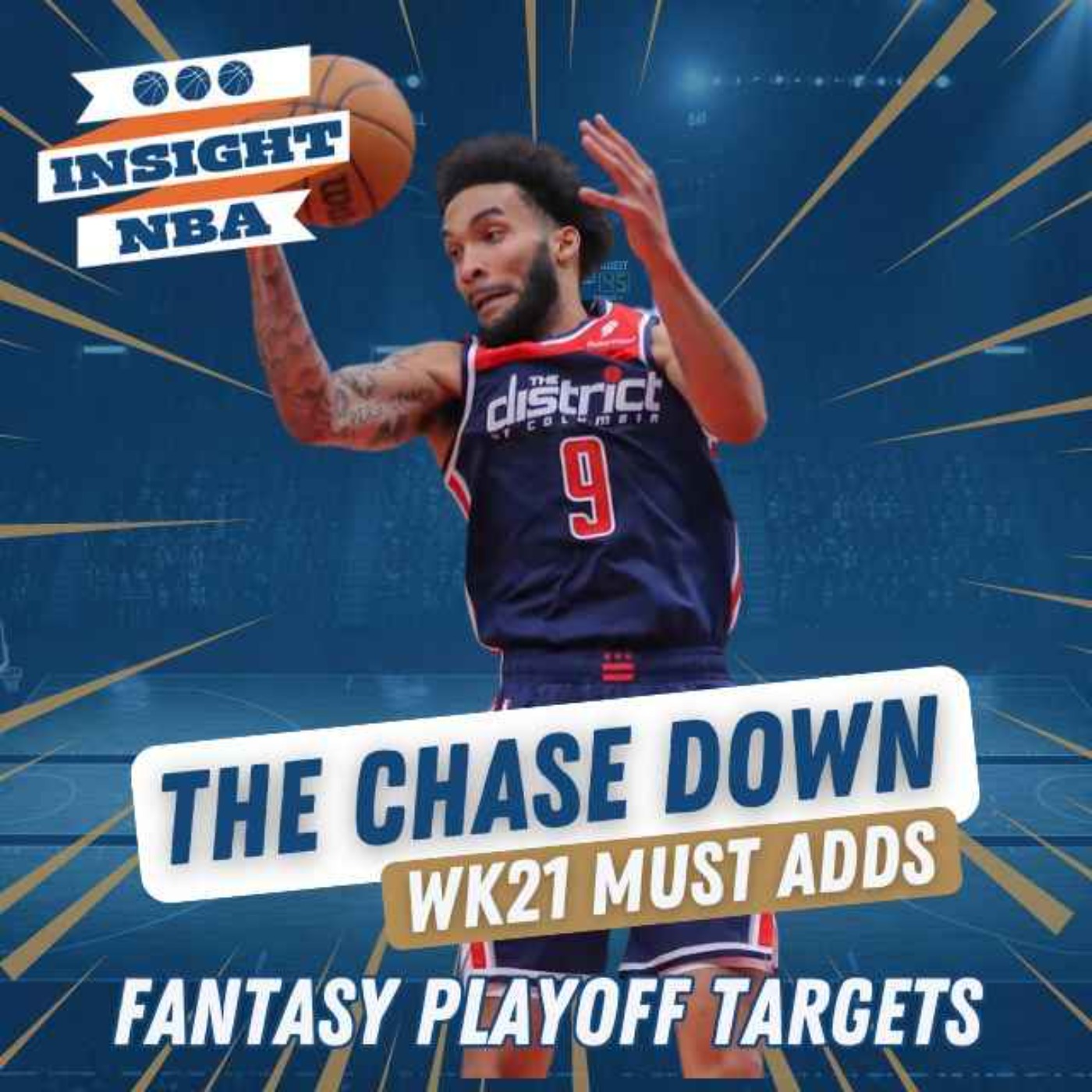 NBA Fantasy Basketball | The Chase Down | Playoff Week 21 Adds & Trends to Win Your Week episode artwork