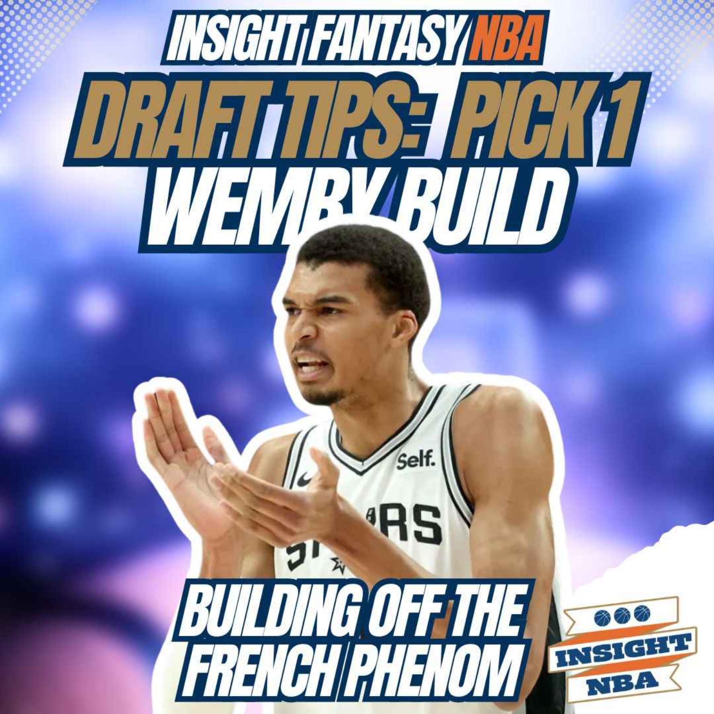 NBA Fantasy Basketball | Mock Draft From Pick 1 | Wemby Build episode artwork