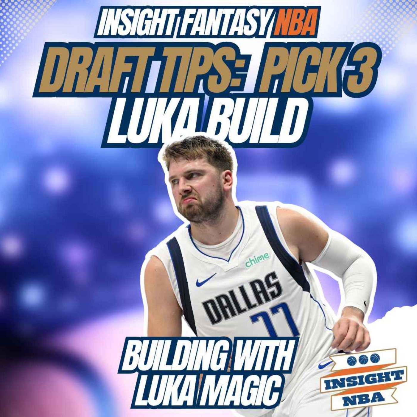 NBA Fantasy Basketball | Mock Draft From Pick 3 | Luka Build episode artwork