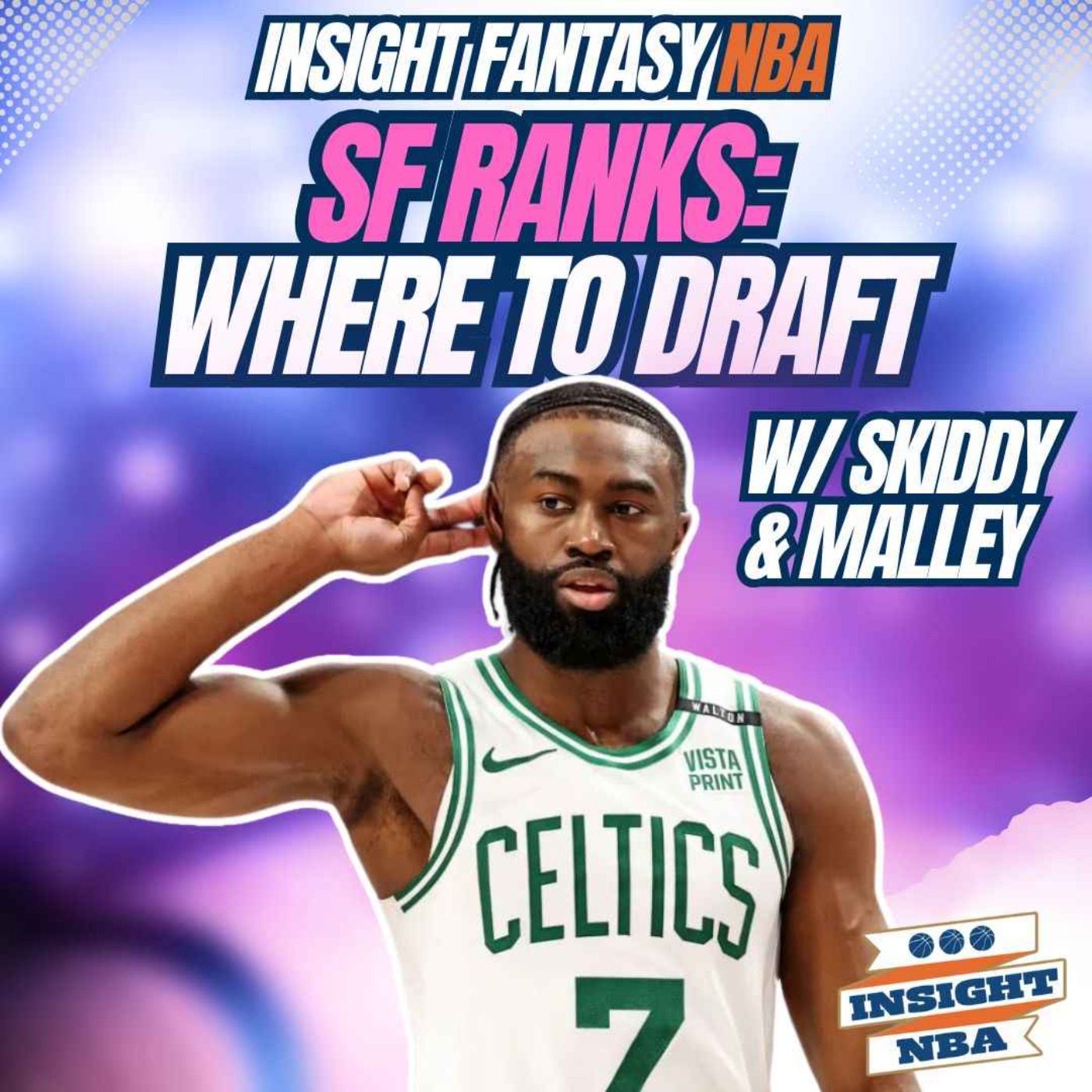 NBA Fantasy Basketball | SMALL FORWARD TIER RANKS | WHERE TO DRAFT episode artwork