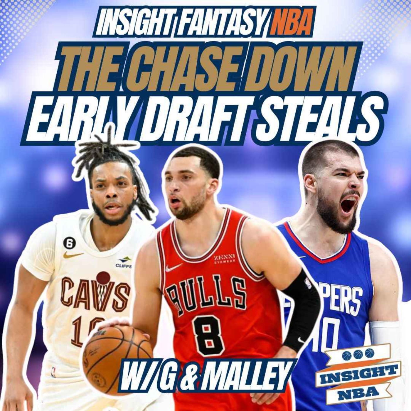 NBA Fantasy Basketball | THE CHASE DOWN WK 2 | Daily Preview & Early Draft Day Steals episode artwork