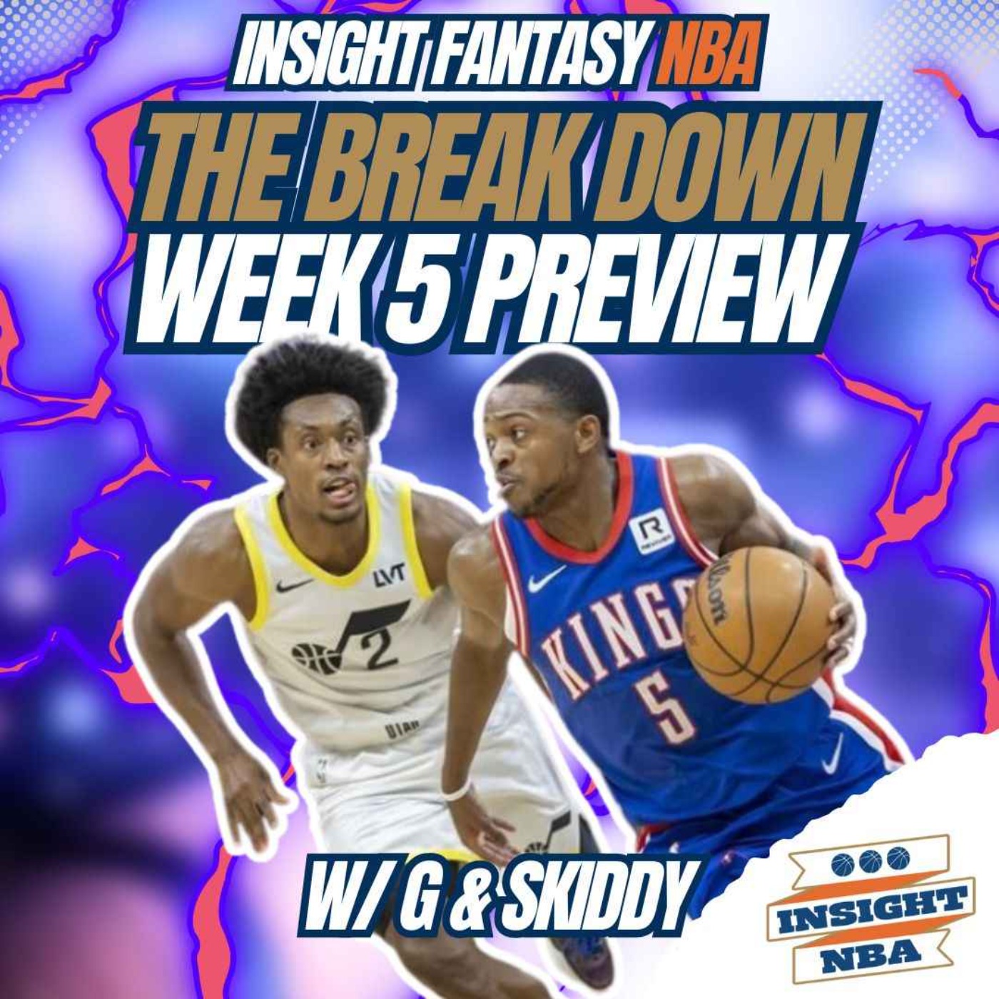 NBA Fantasy Basketball | Week 5 NBA PREVIEW | The Break Down | Waiver Adds & Injury Report episode artwork