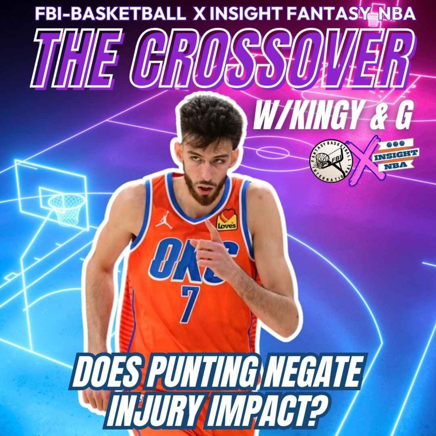 NBA Fantasy Basketball | THE CROSSOVER WK5 | CAN PUNTING NEGATE INJURY IMPACT? & ADP BATTLES | w/Kingy and G episode artwork