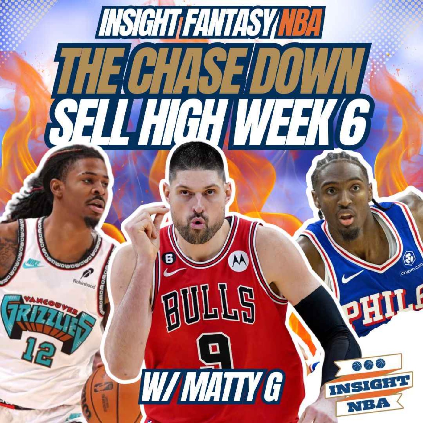 NBA Fantasy Basketball | SELL HIGH PLAYERS | THE CHASE DOWN WEEK 7 episode artwork