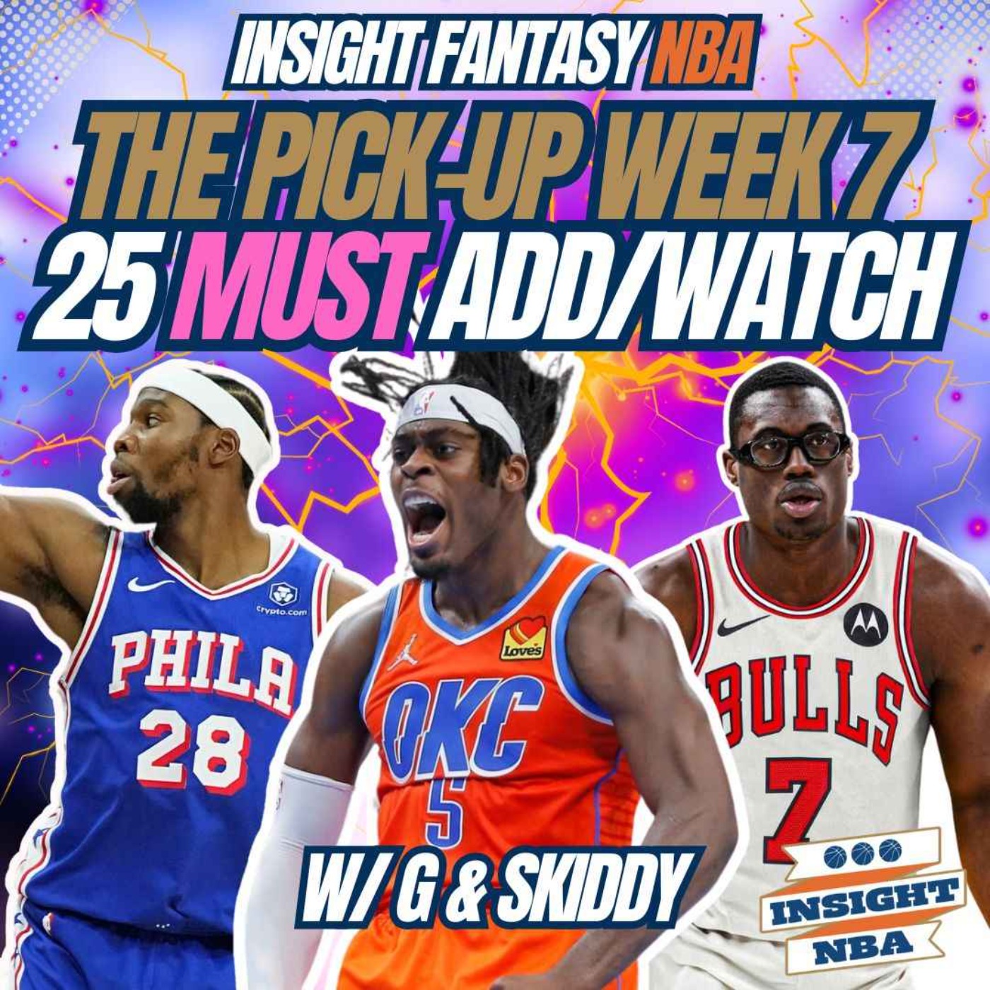 NBA Fantasy Basketball | 25 MUST ADD & WATCH PLAYERS WEEK 9 | THE PICK-UP episode artwork