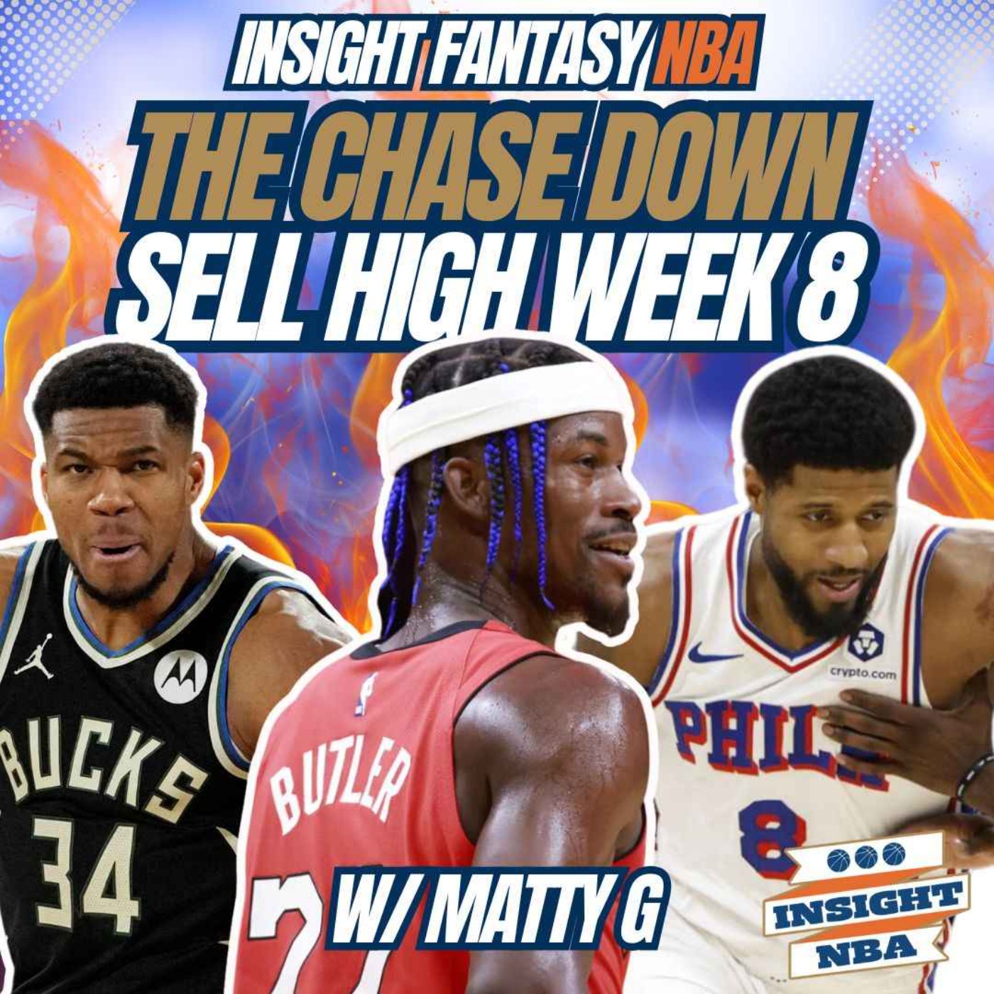 NBA Fantasy Basketball | SELL HIGH PLAYERS WEEK 9 | THE CHASE DOWN episode artwork