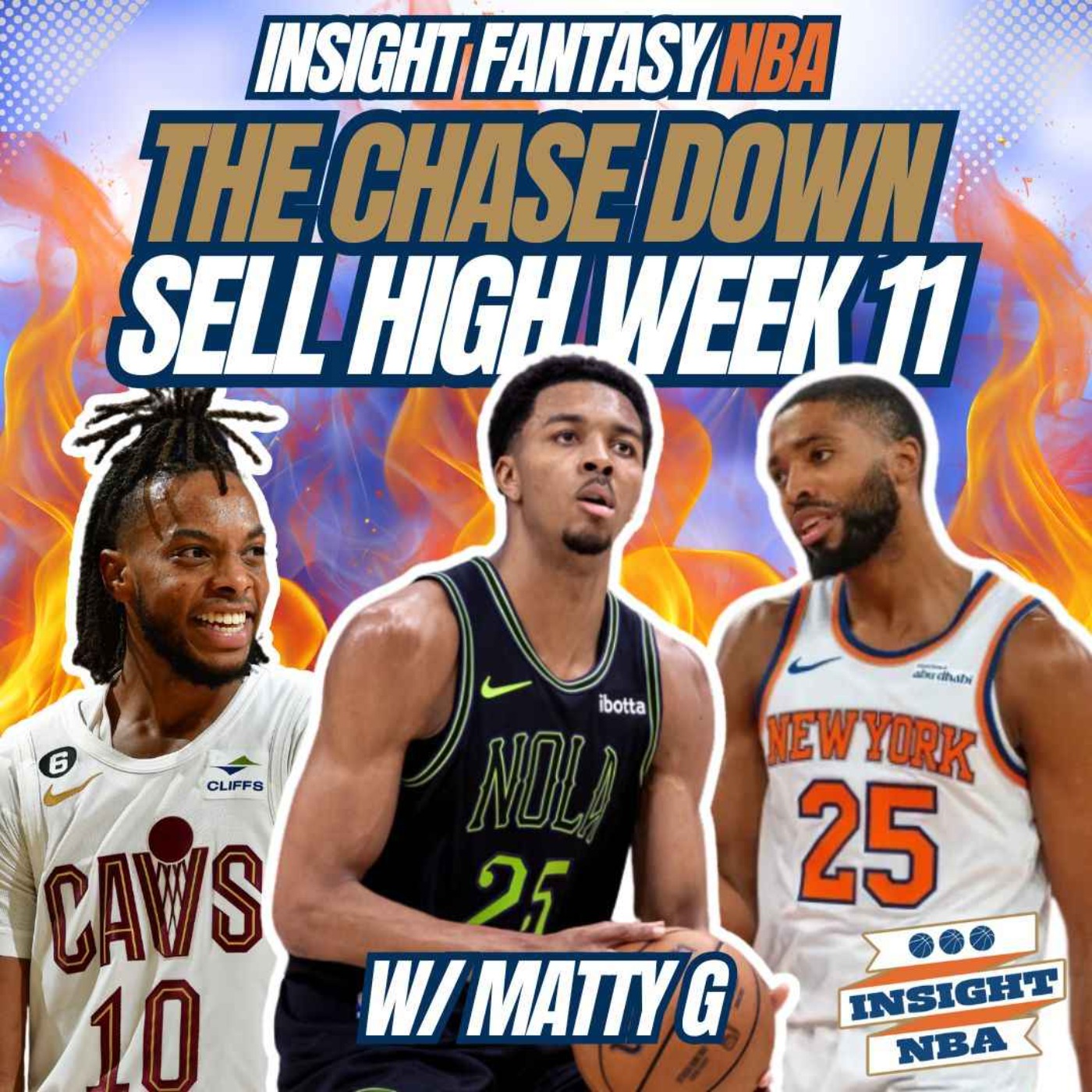 NBA Fantasy Basketball | SELL HIGH PLAYERS WEEK 11 | THE CHASE DOWN episode artwork