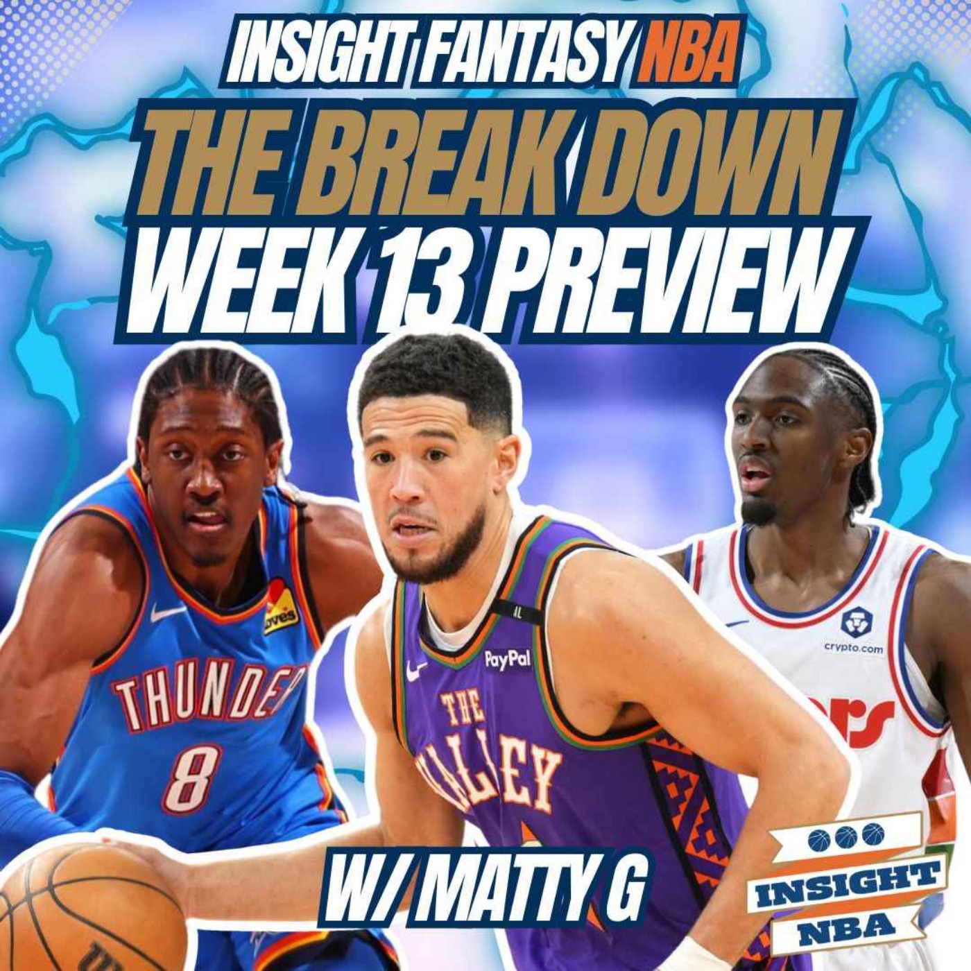 NBA Fantasy Basketball | WEEK 13 PREVIEW & STREAMERS | THE BREAK DOWN episode artwork