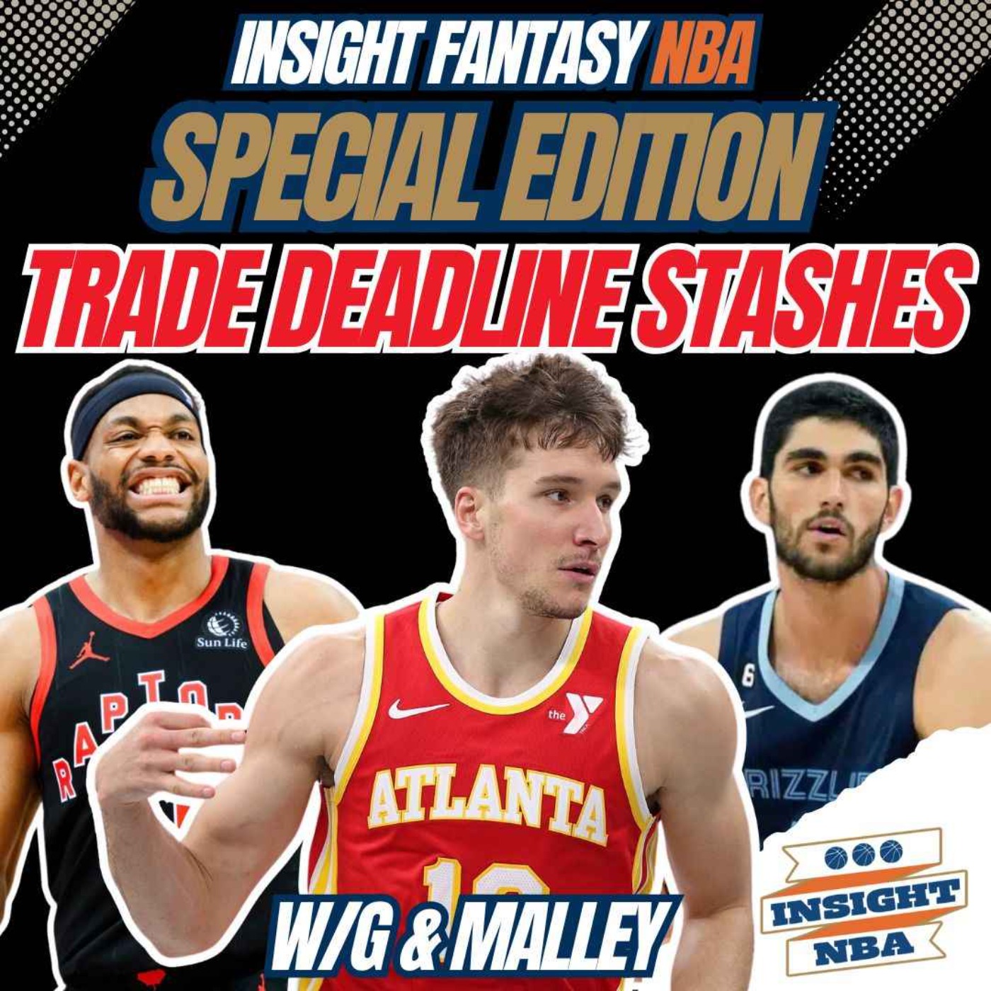 NBA Fantasy Basketball | TRADE DEADLINE STASHES | THE MOVES TO MAKE episode artwork
