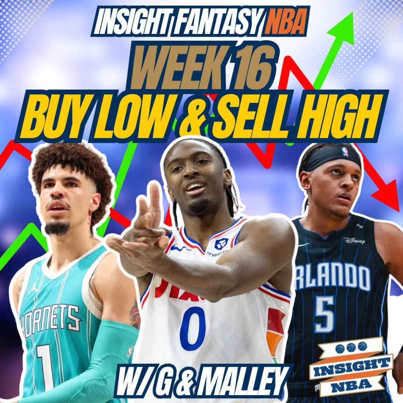 NBA Fantasy Basketball | BUY LOW & SELL HIGH | WEEK 16 episode artwork