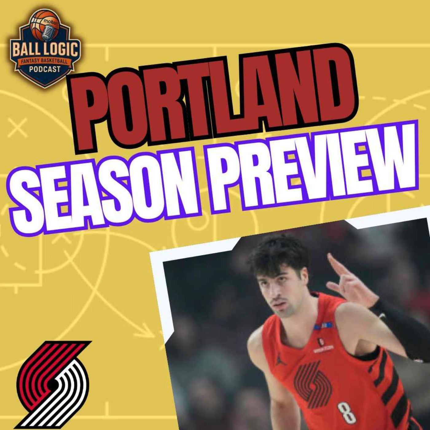 NBA Fantasy Basketball | Portland Trail Blazers | Avdija Time! episode artwork