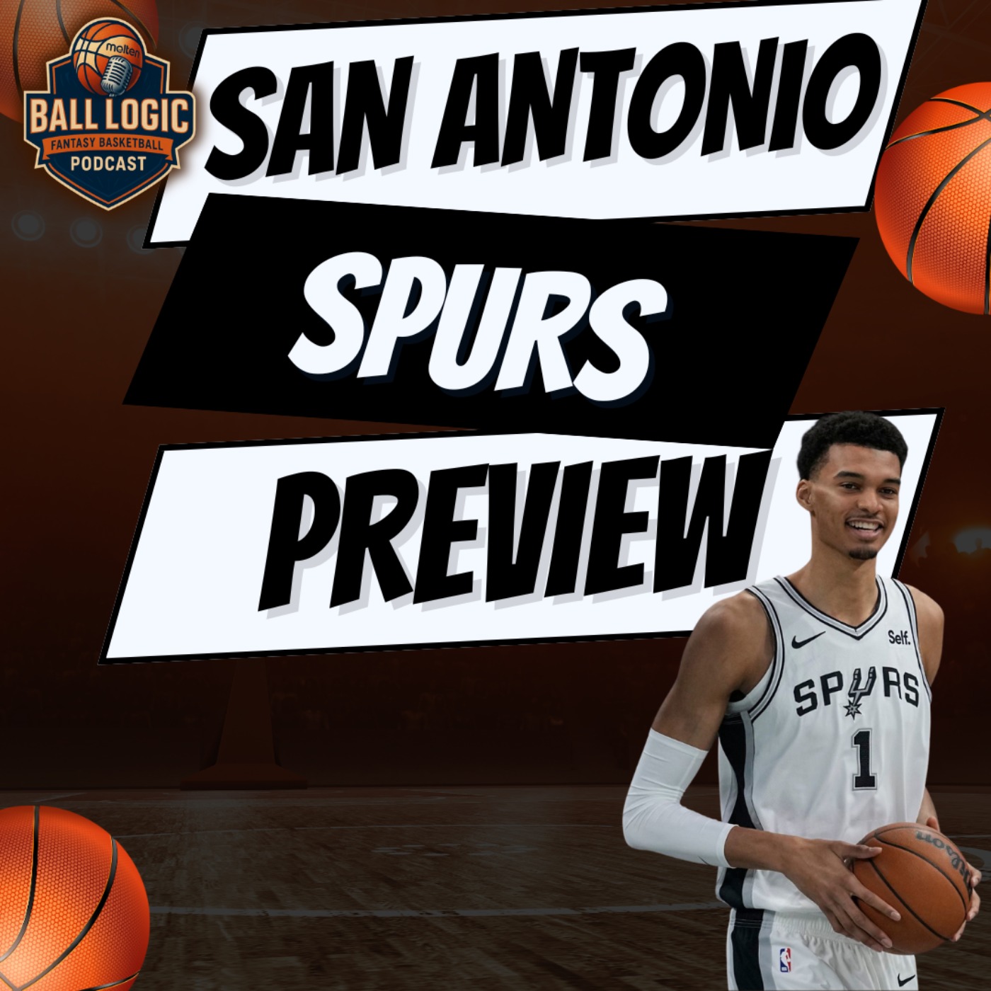 NBA Fantasy Basketball | San Antonio Spurs Season Preview | Wemby No.1? episode artwork