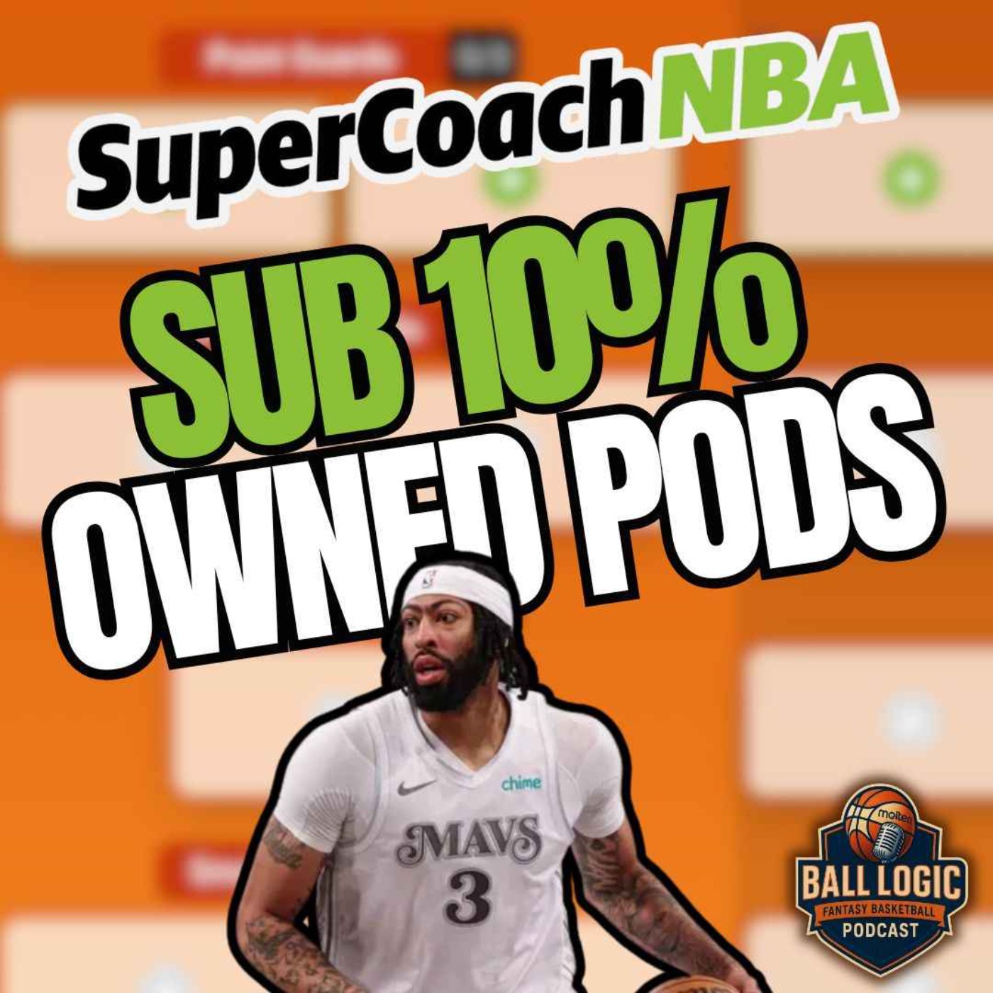NBA Supercoach | PODs Sub 10% owned | Load up on Golden State Warriors and Dallas Mavericks