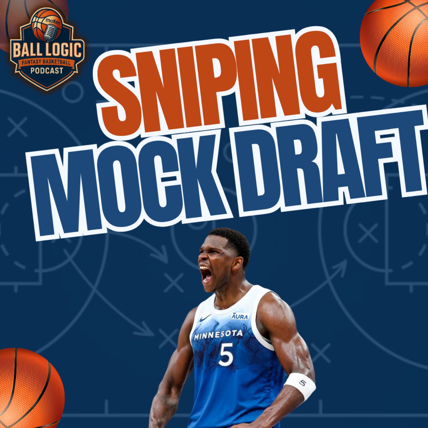 12 Team Mock Draft with 3rd Round Reversal | Dealing with Snipers!