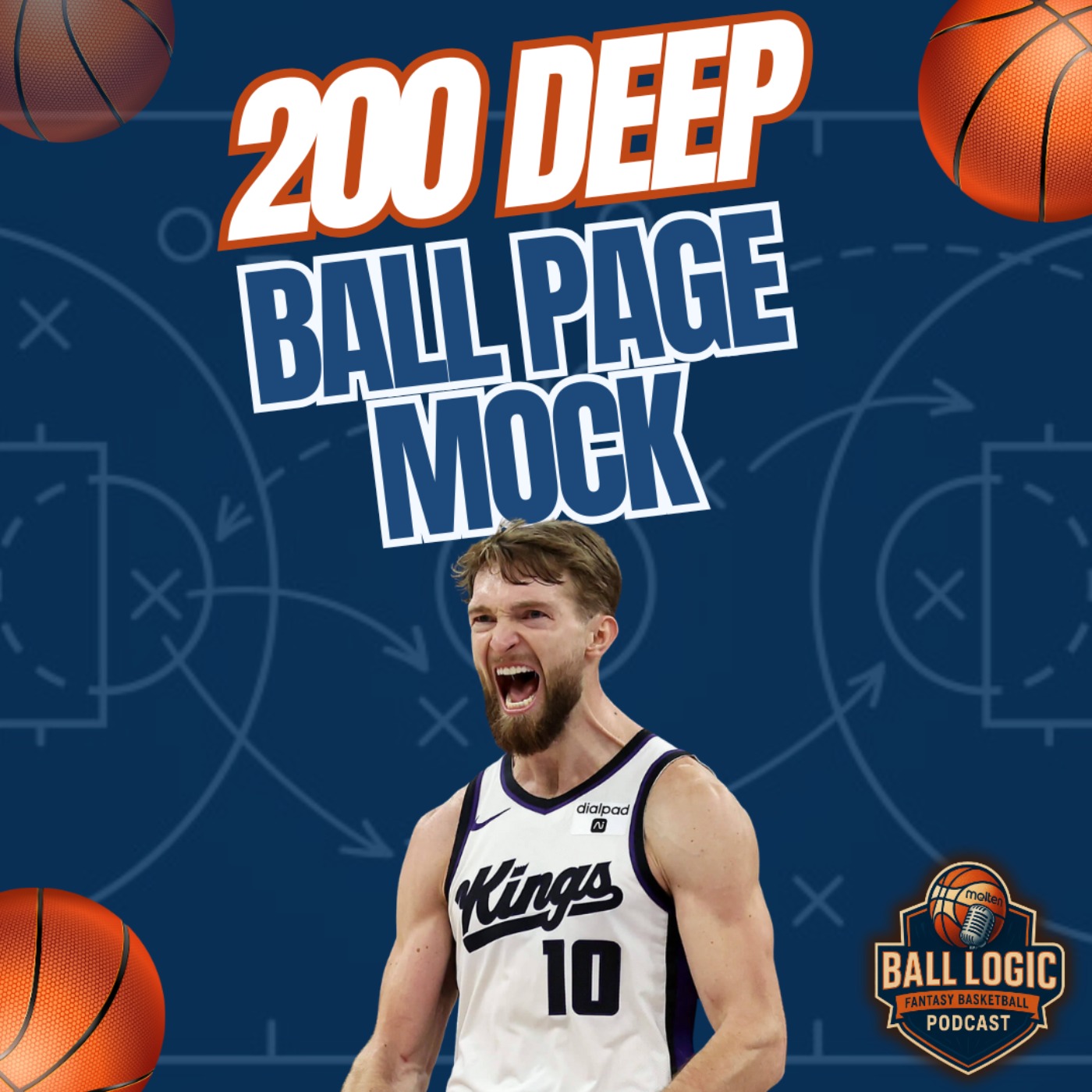 20 man Ball Page Mock Draft | NBA Fantasy | Deep League Chatter and Strategy episode artwork