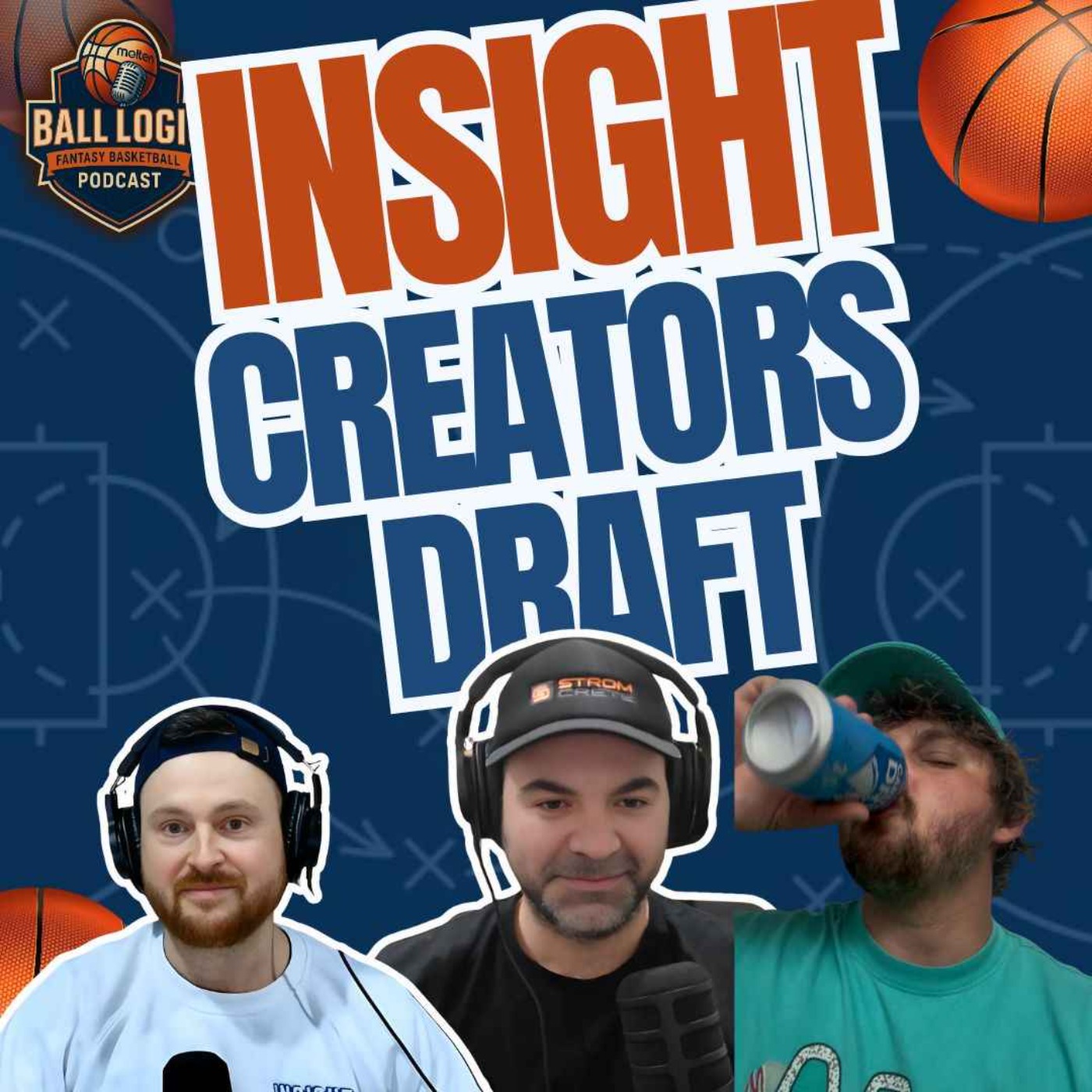 NBA Fantasy Basketball | League of Insight Creators Draft | 12 Team, 9-Cat H2H episode artwork